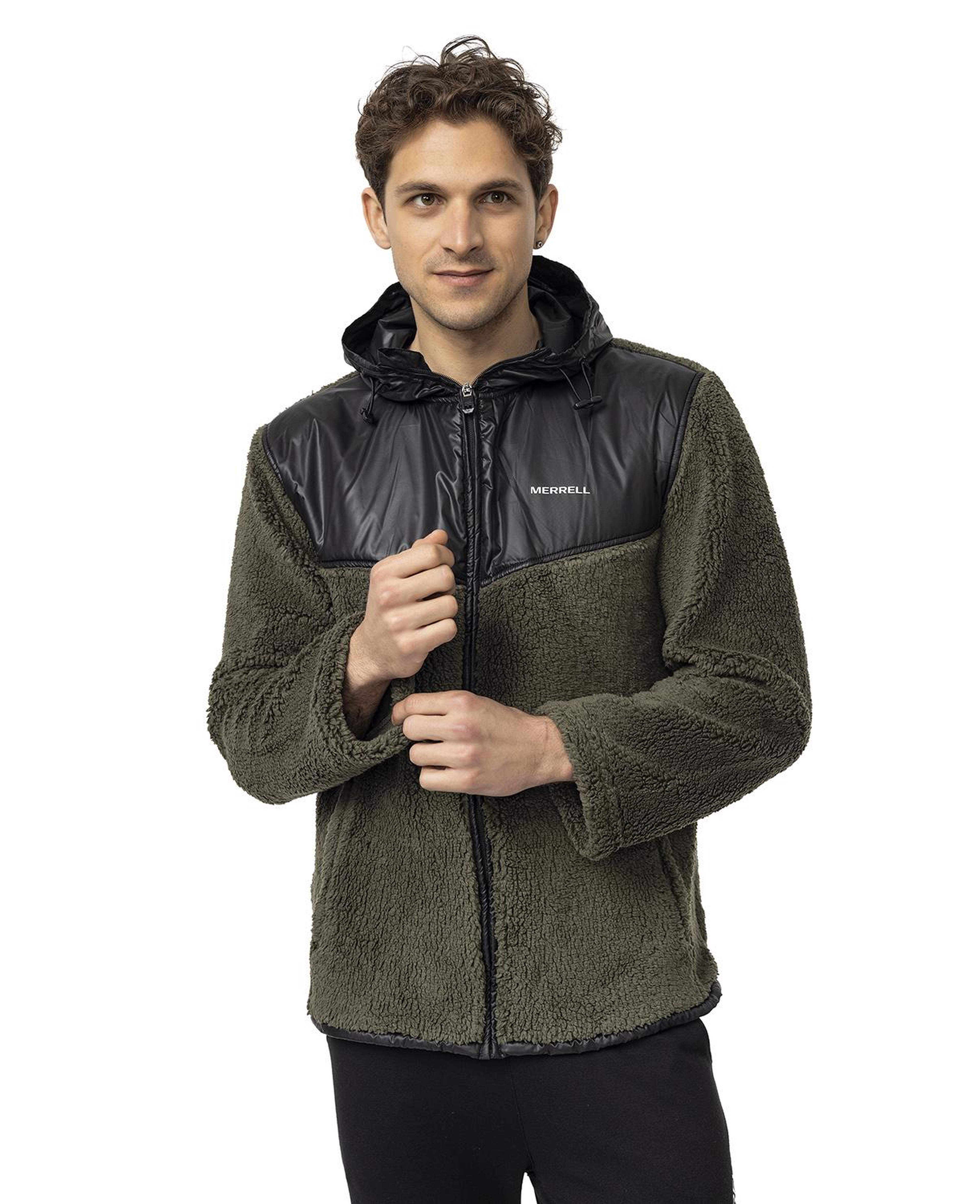 Merrell Job Erkek Yeşil Polar Ceket