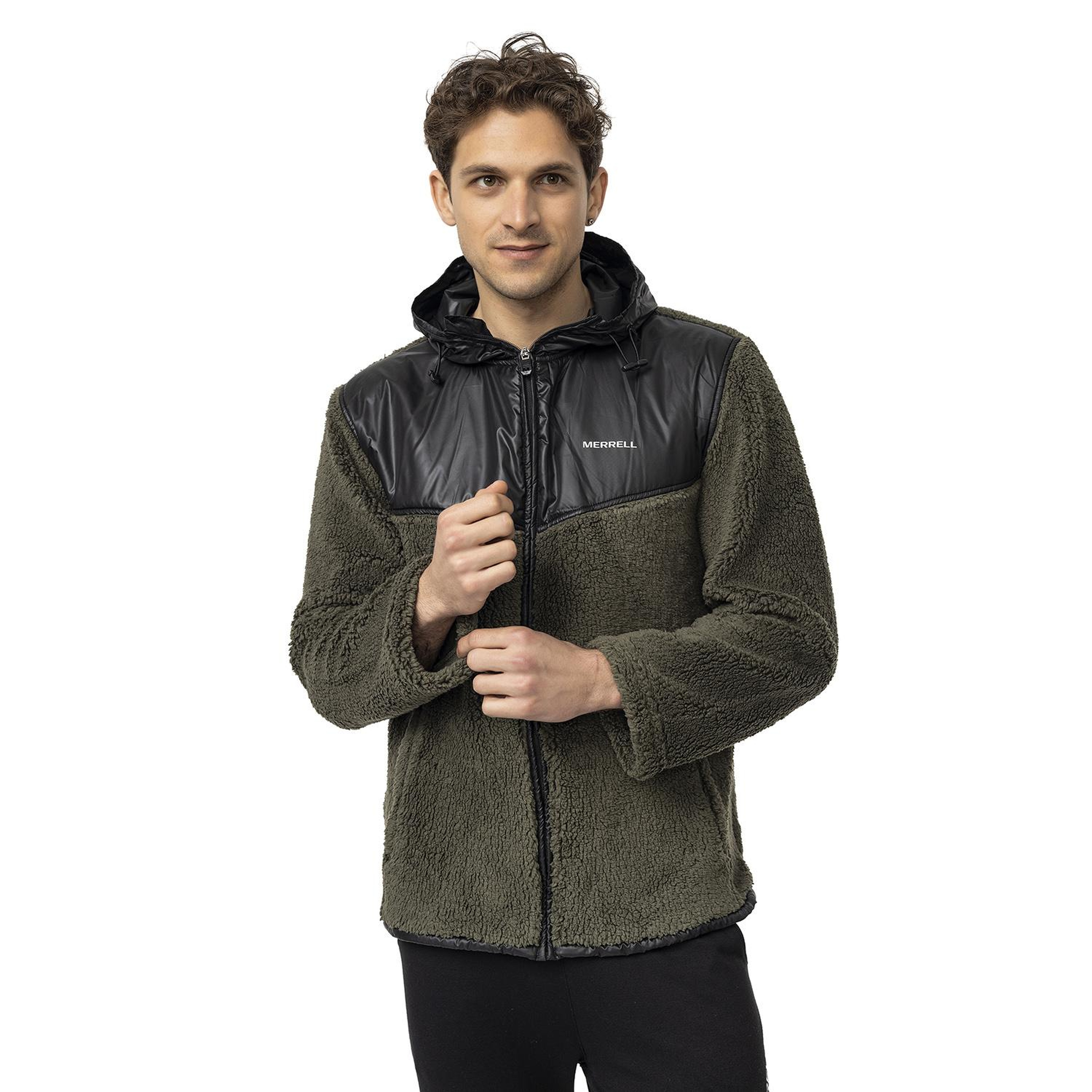 Merrell Job Erkek Yeşil Polar Ceket