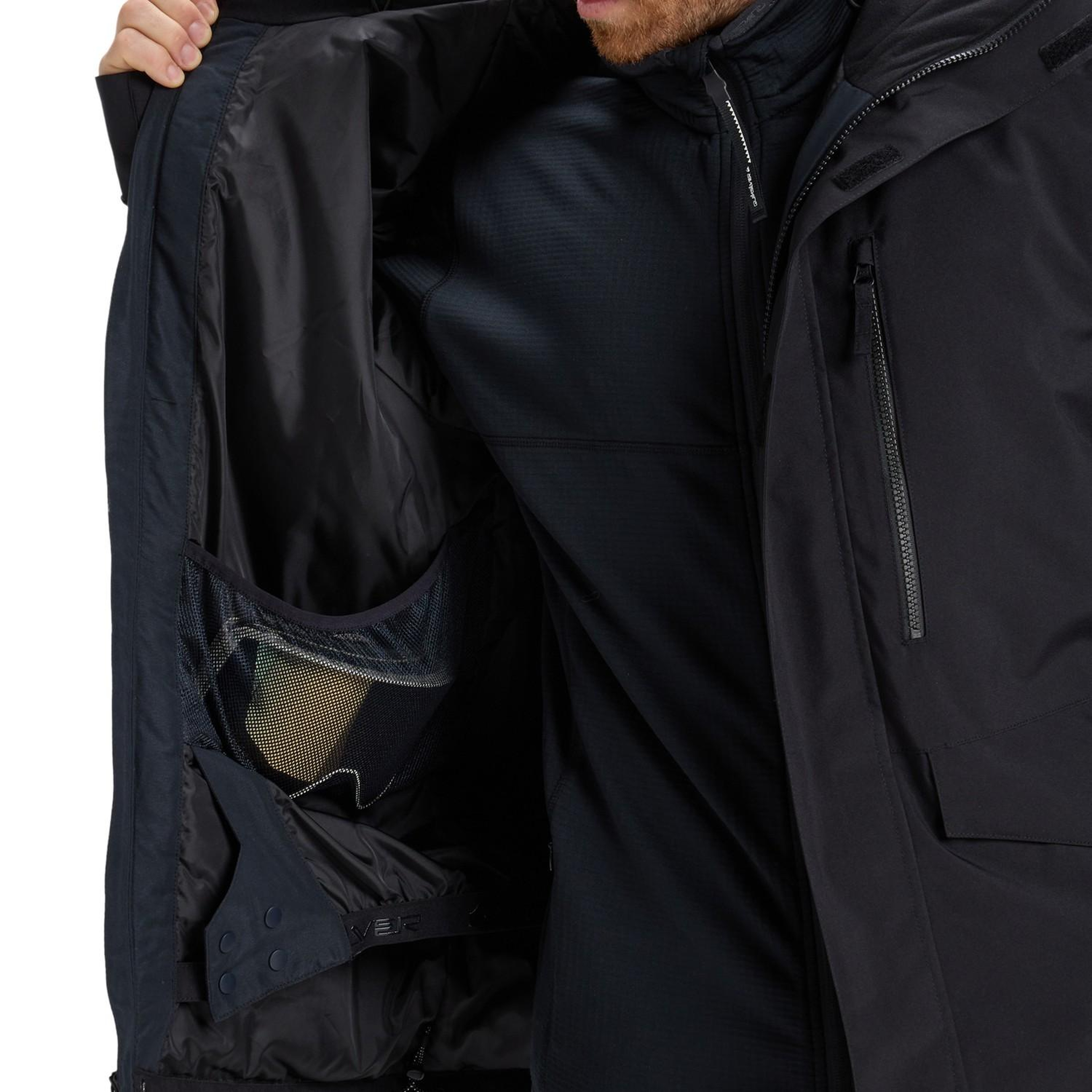 Quiksilver Mission Solid Erkek Snowboard Ceketi