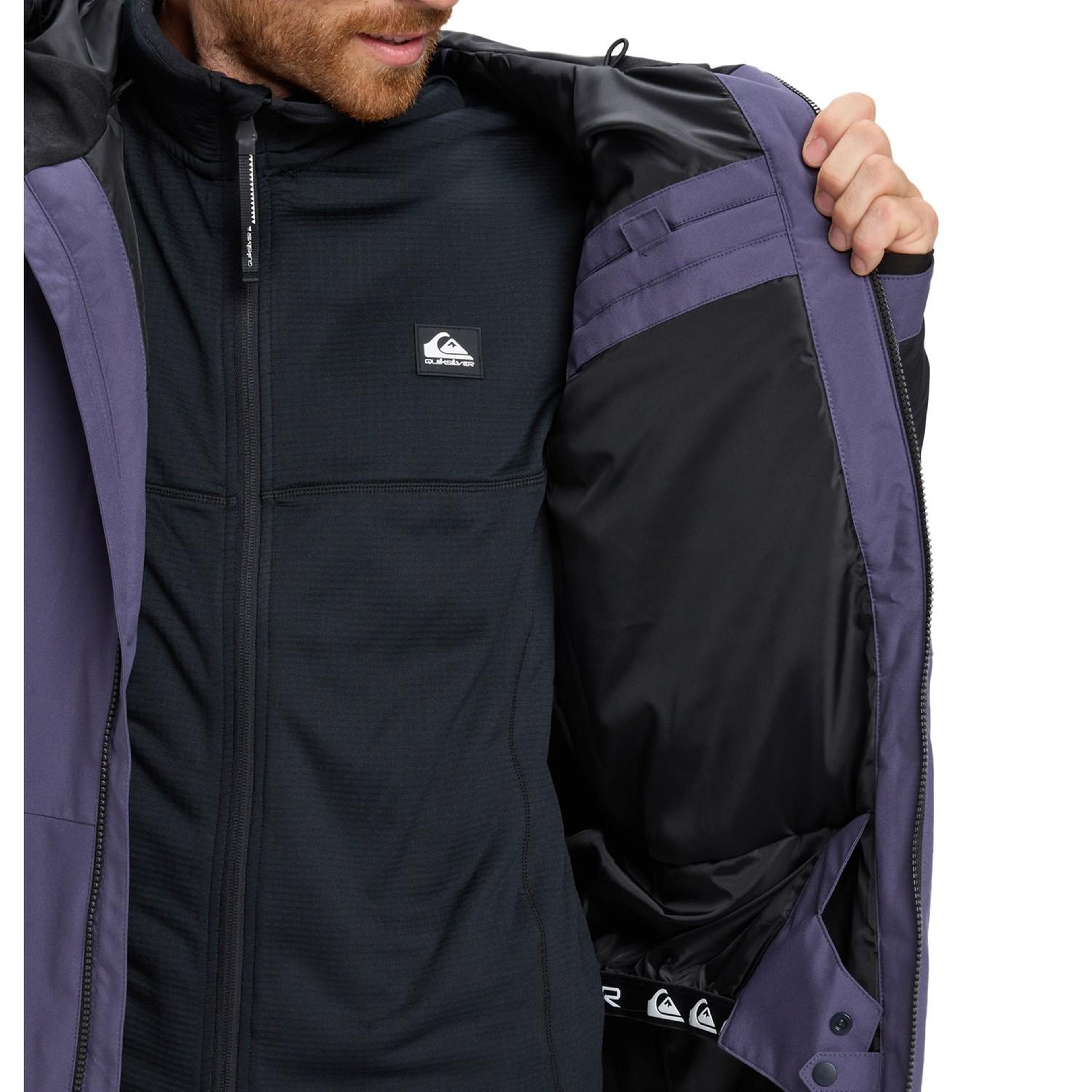 Quiksilver Mission Block Erkek Snowboard Ceketi
