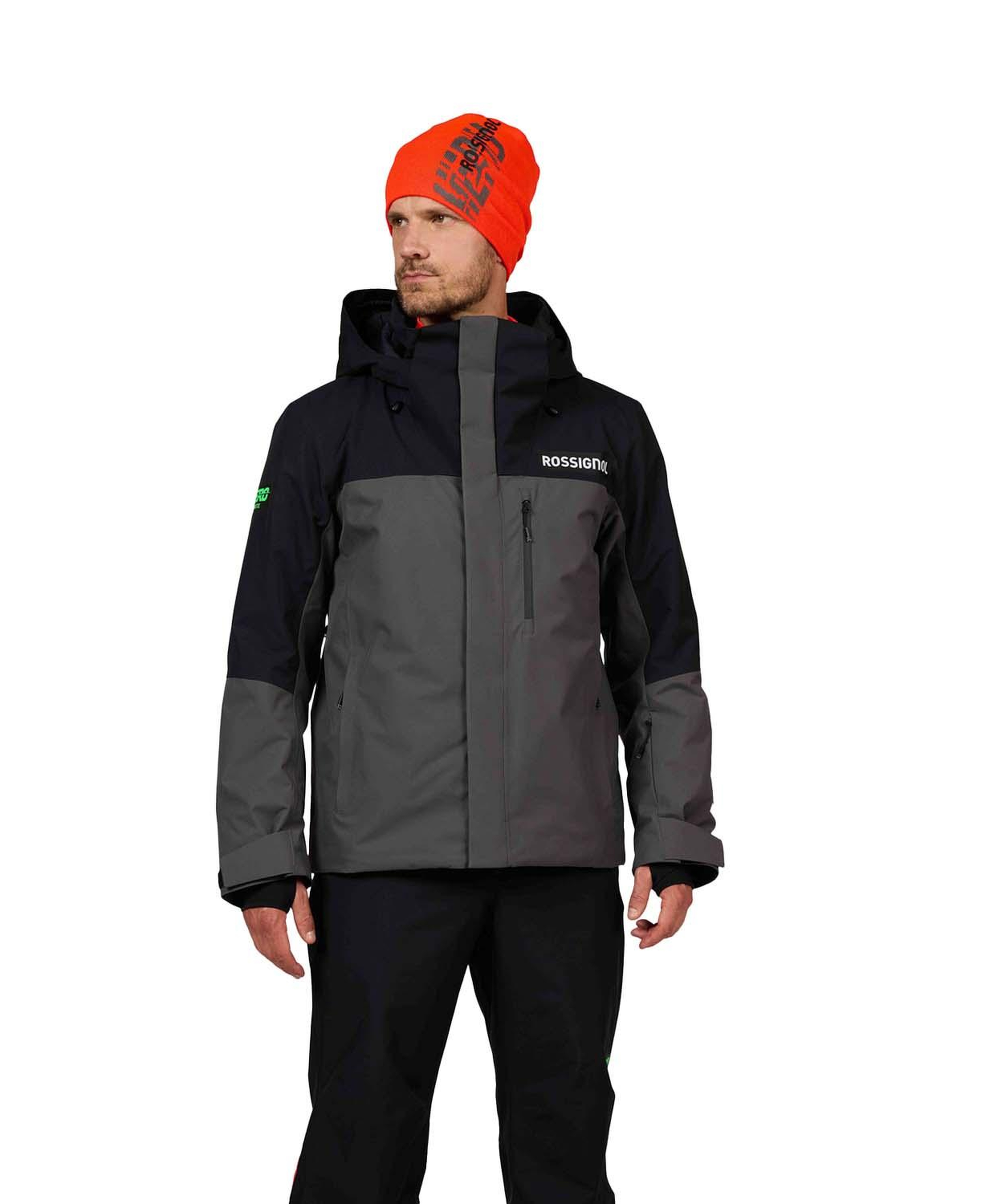 Rossignol Hero Velika Insulated Erkek Gri Kayak Ceketi
