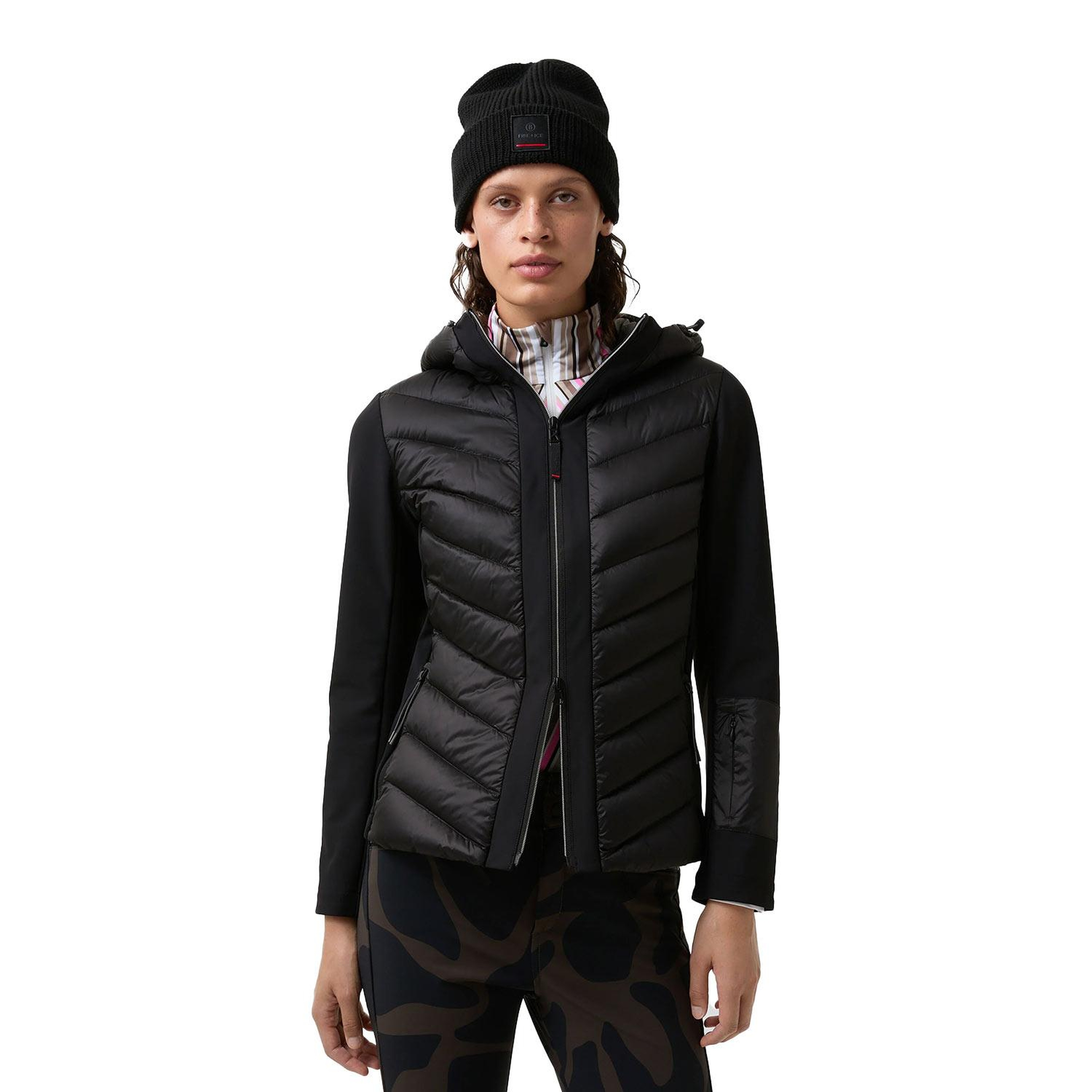 Bogner Fire&ice Joana2-d Kadın Siyah Kayak Ceketi