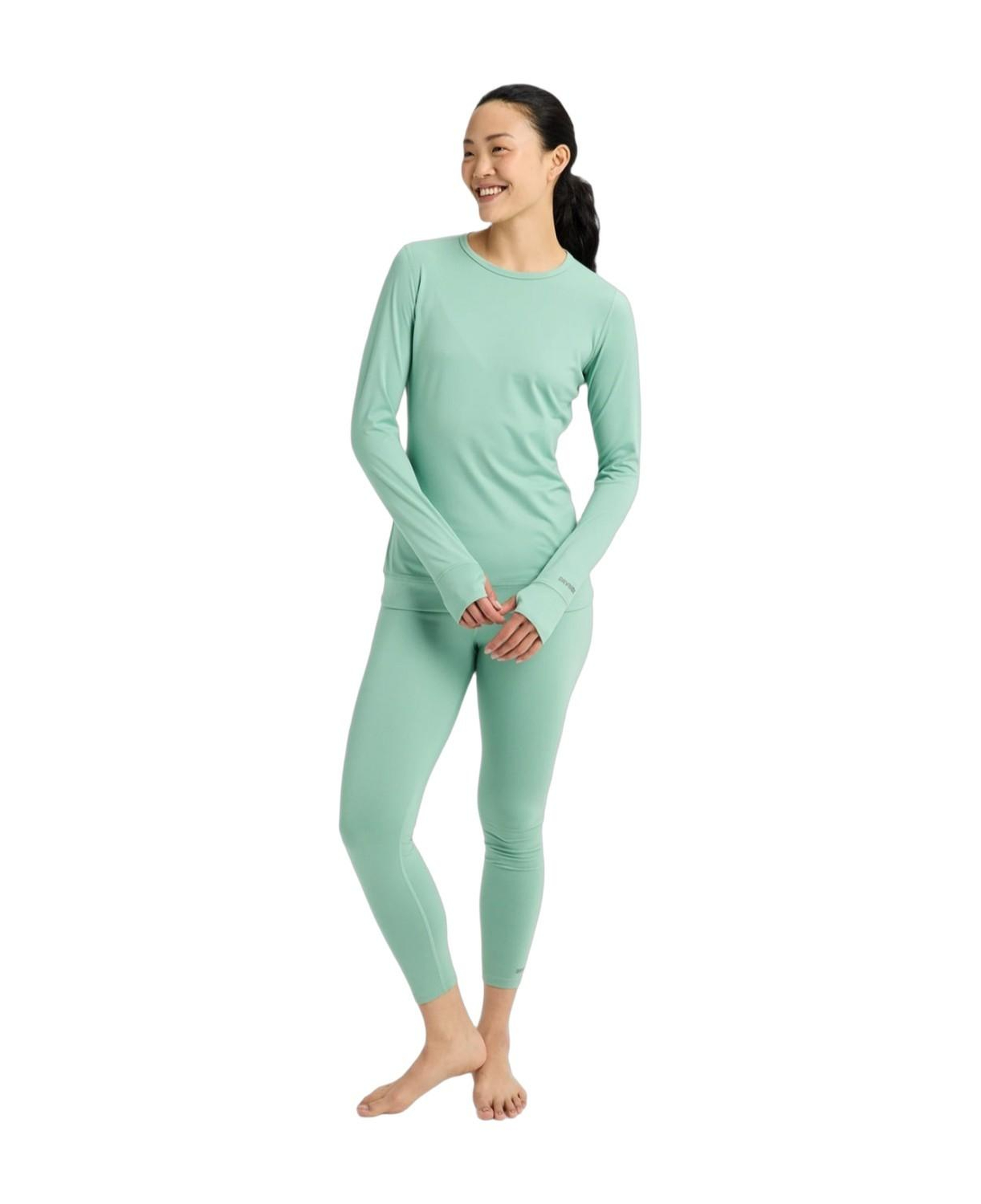 Burton Womens Midweight Crew Kadın Yeşil İçlik Üst