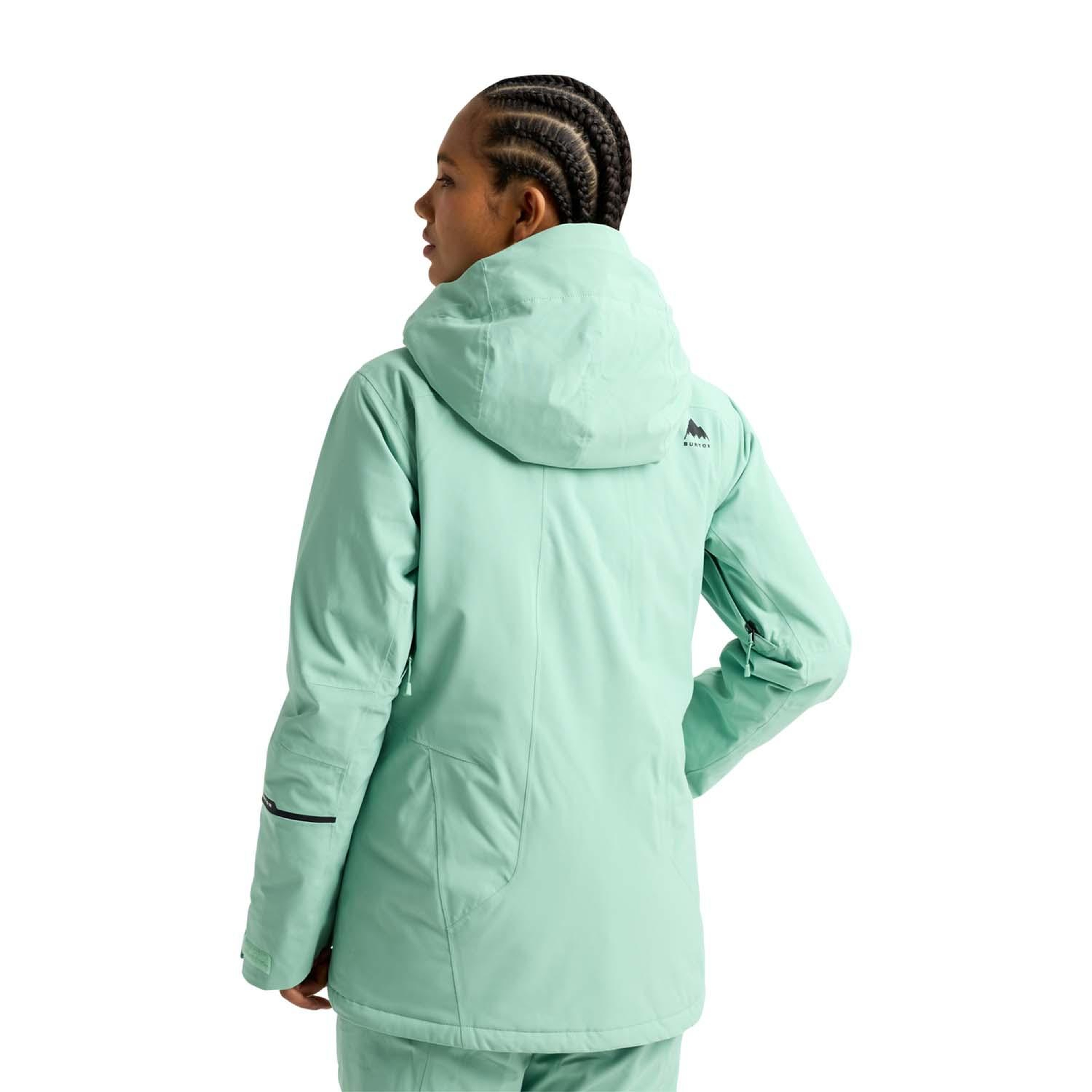 Burton Womens Reserve 2L Ins Stretch Slim Kadın Yeşil Snowboard Ceketi