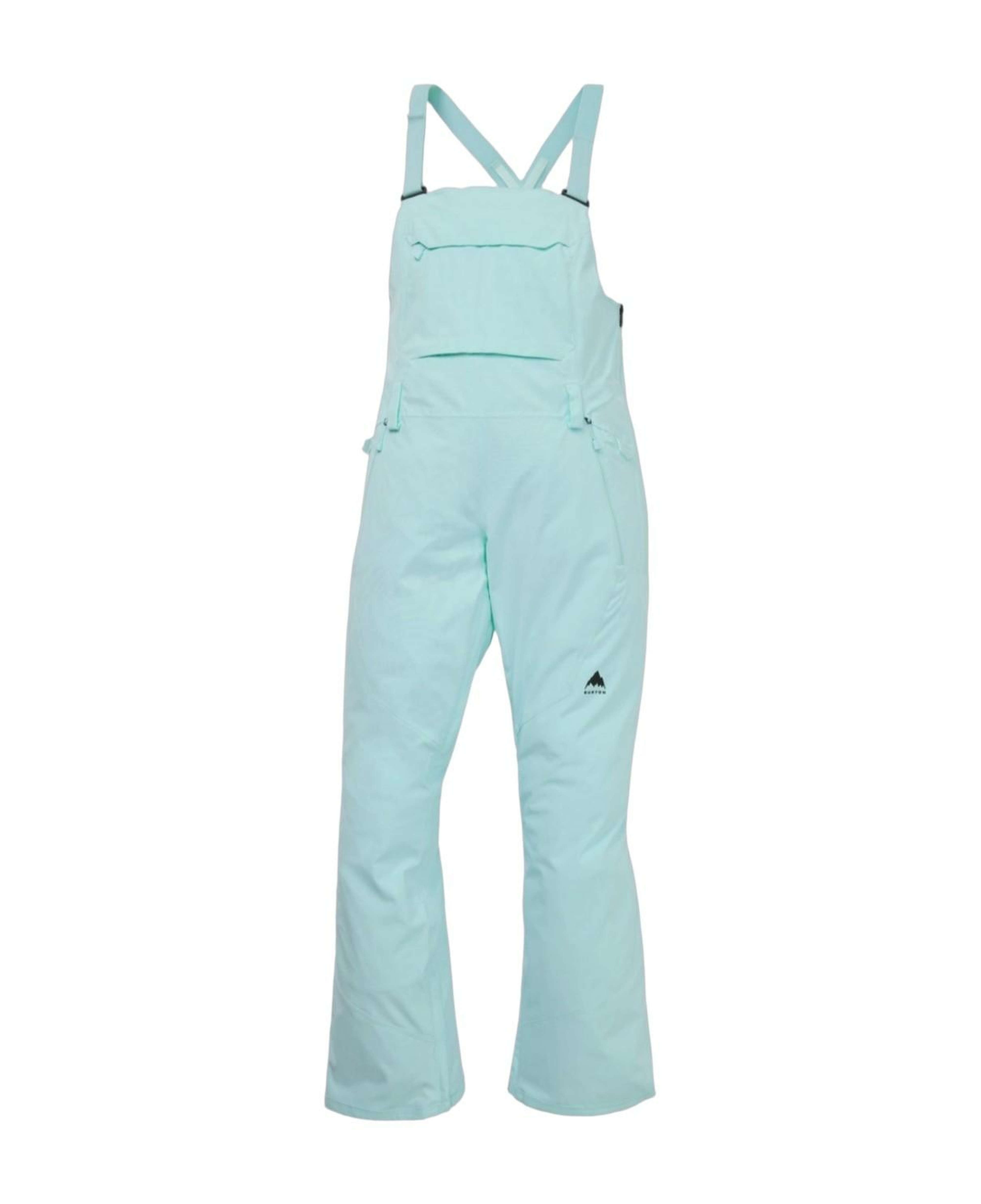 Burton Womens Reserve 2L Stretch Slim Bibs Kadın Yeşil Snowboard Pantolonu