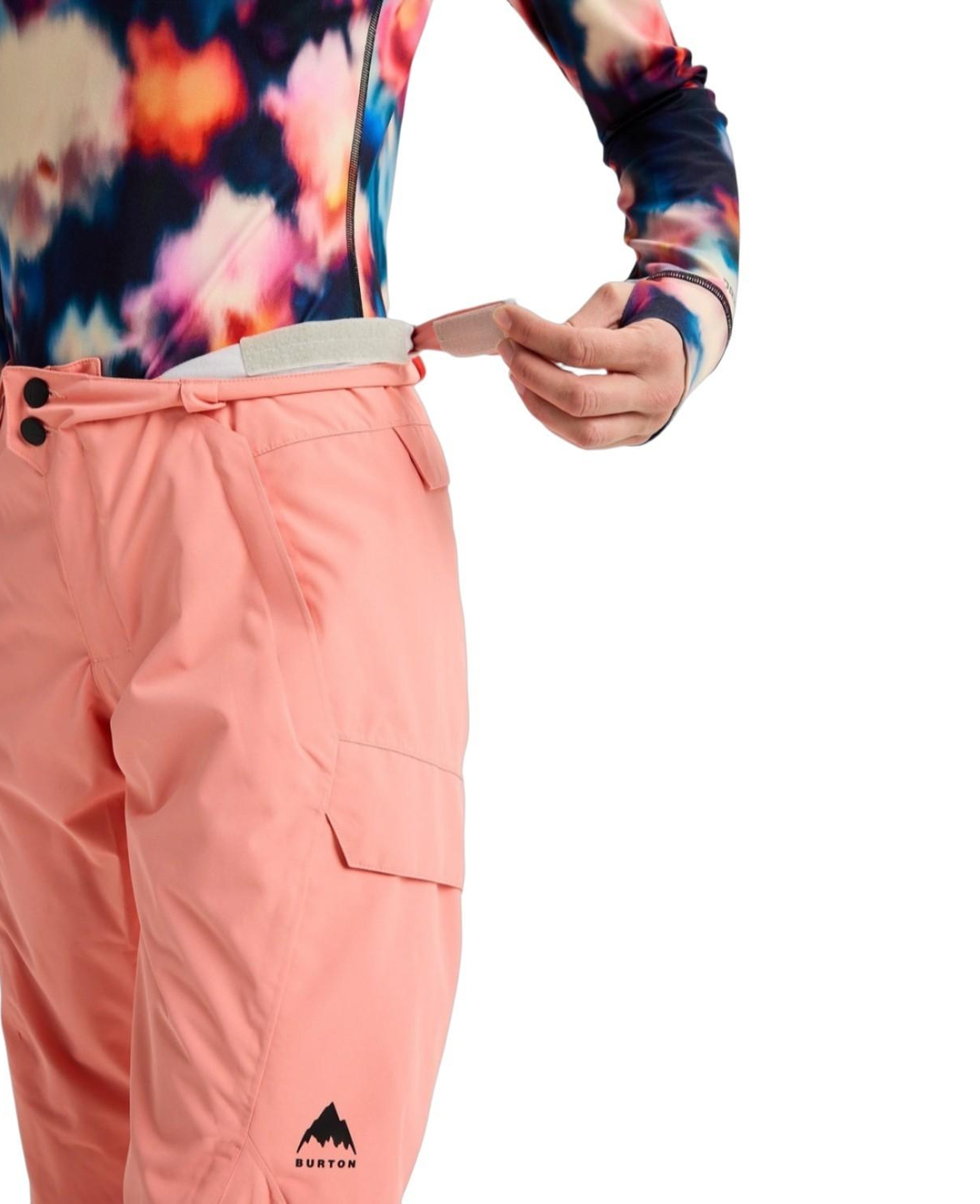 Burton Womens Reserve 2L Insulated Kadın Turuncu Snowboard Pantolonu