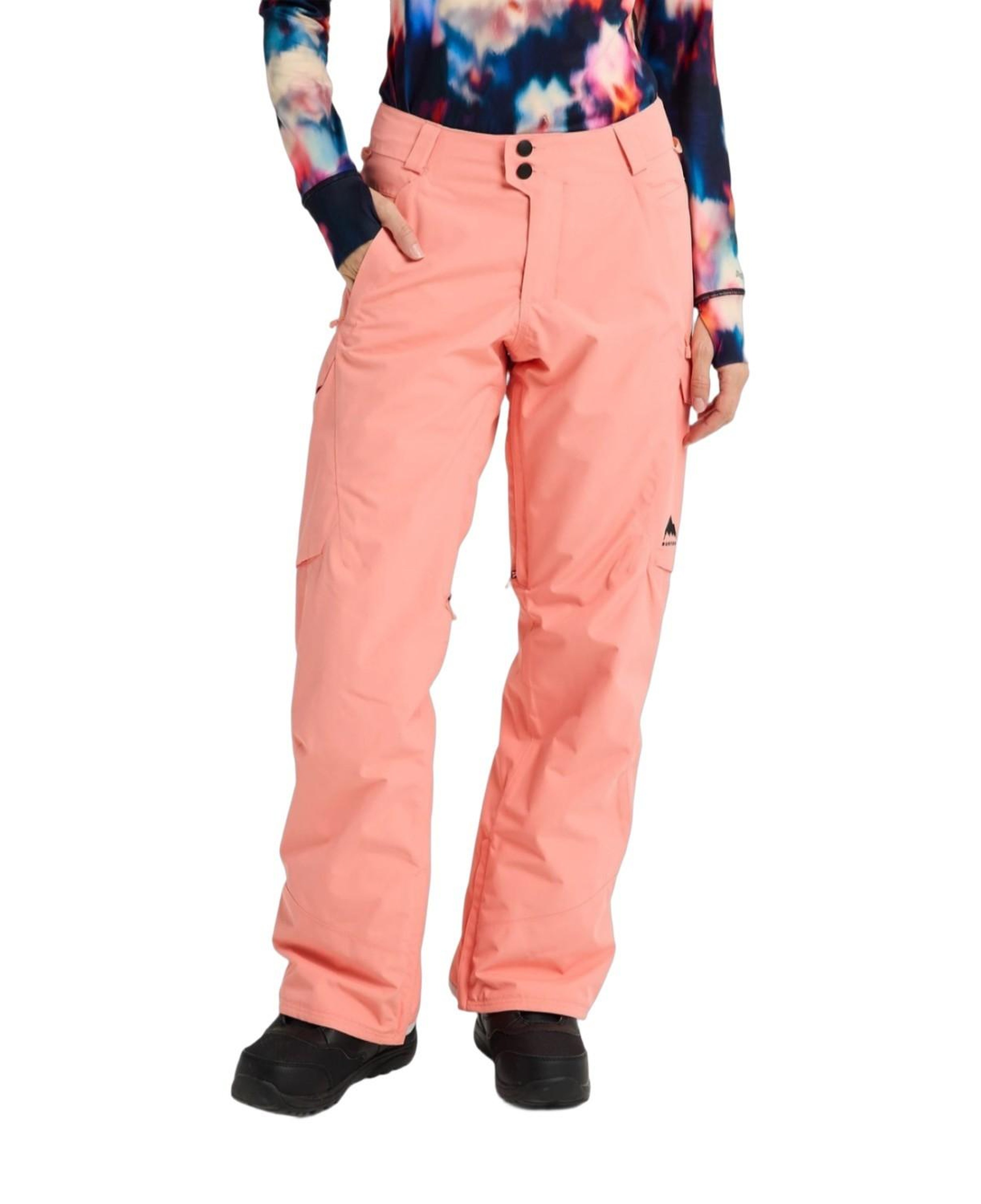 Burton Womens Reserve 2L Insulated Kadın Turuncu Snowboard Pantolonu