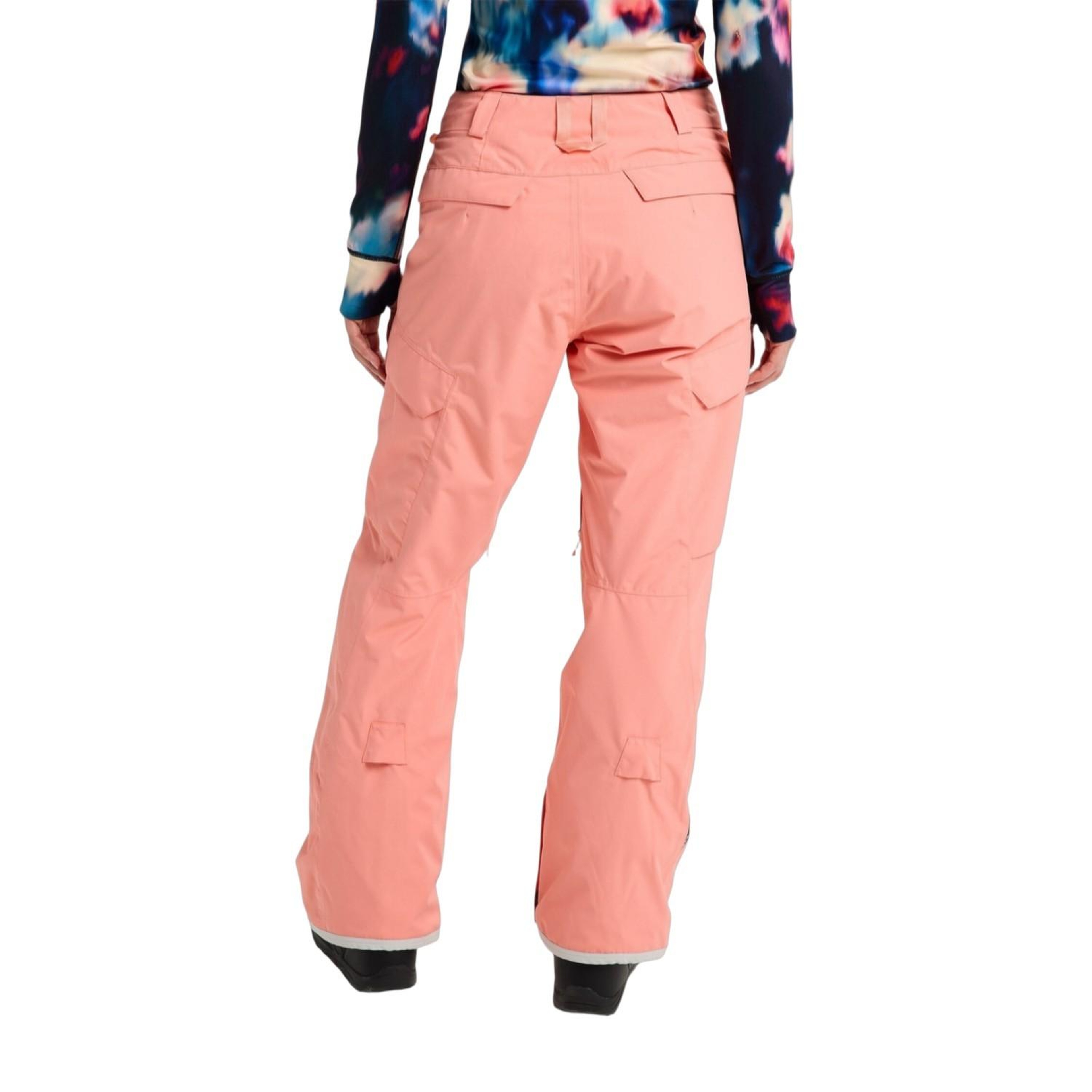 Burton Womens Reserve 2L Insulated Kadın Turuncu Snowboard Pantolonu