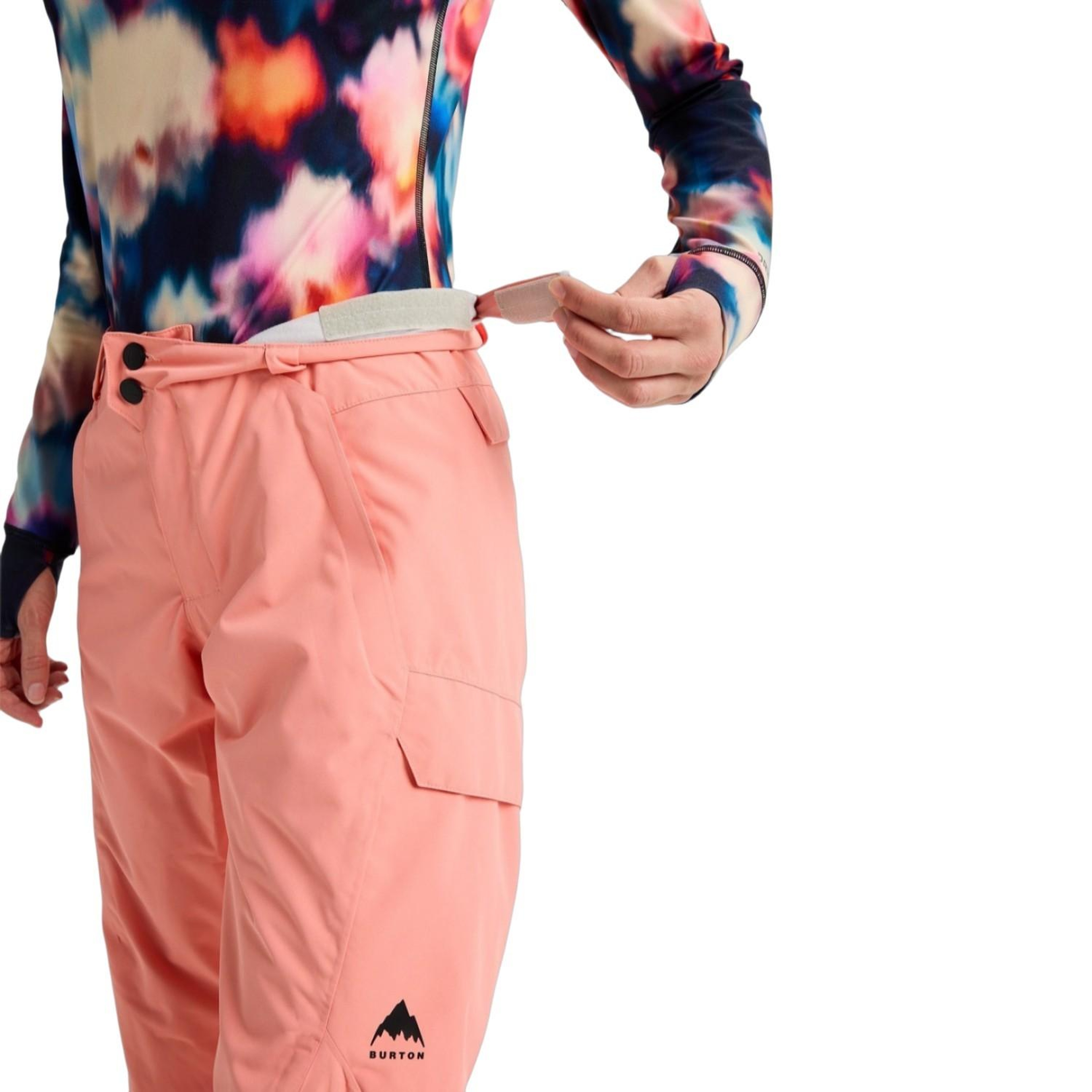Burton Womens Reserve 2L Insulated Kadın Turuncu Snowboard Pantolonu