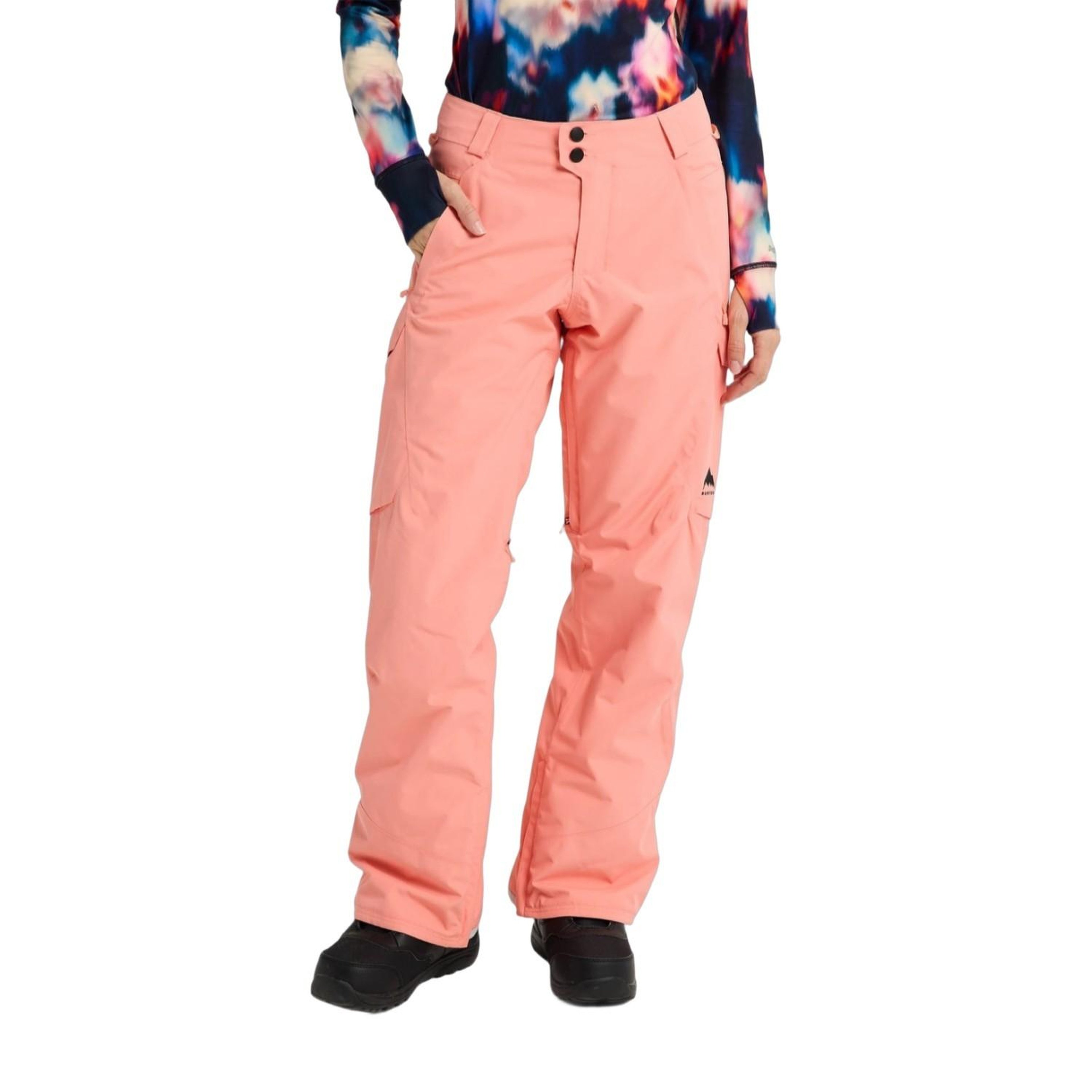 Burton Womens Reserve 2L Insulated Kadın Turuncu Snowboard Pantolonu