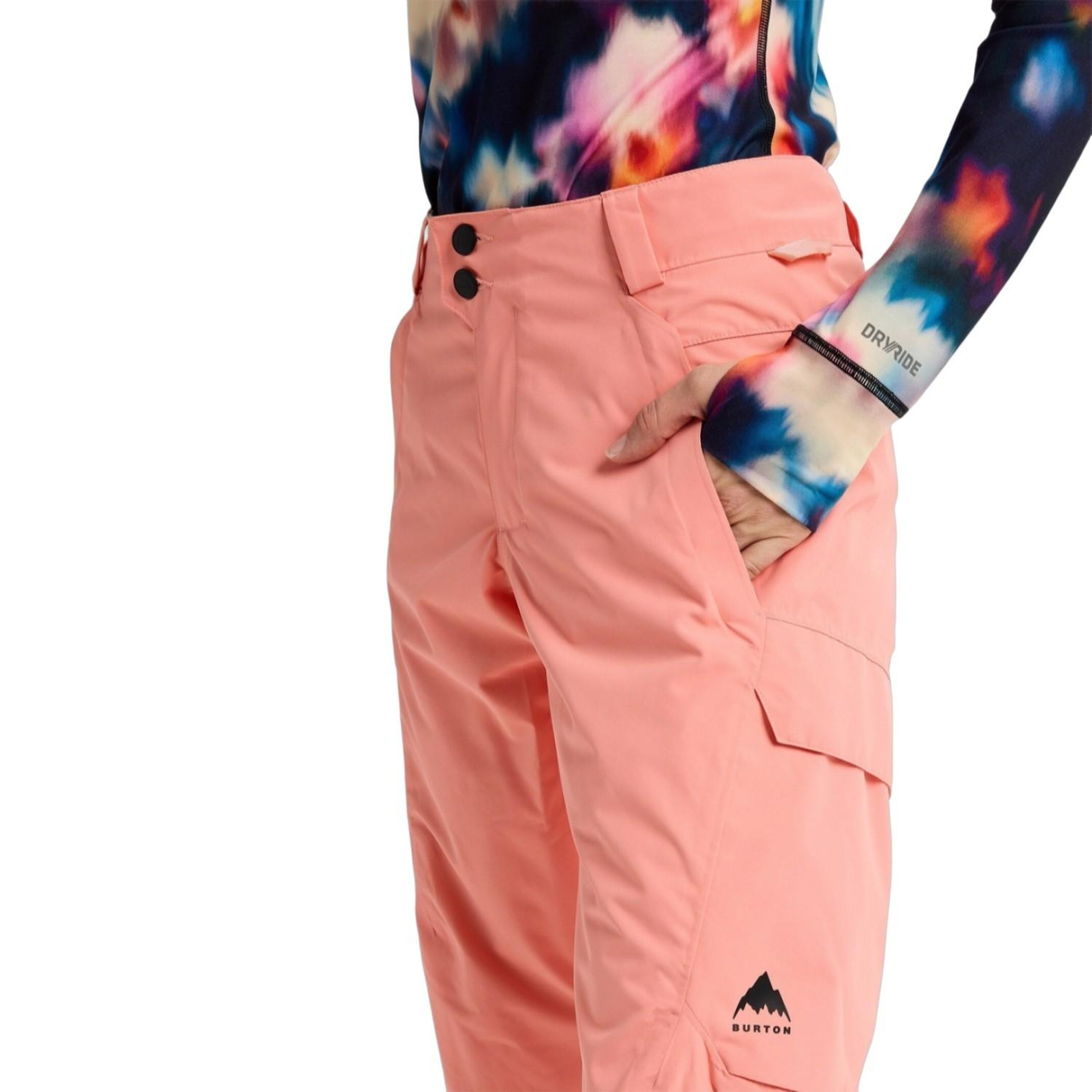 Burton Womens Reserve 2L Insulated Kadın Turuncu Snowboard Pantolonu