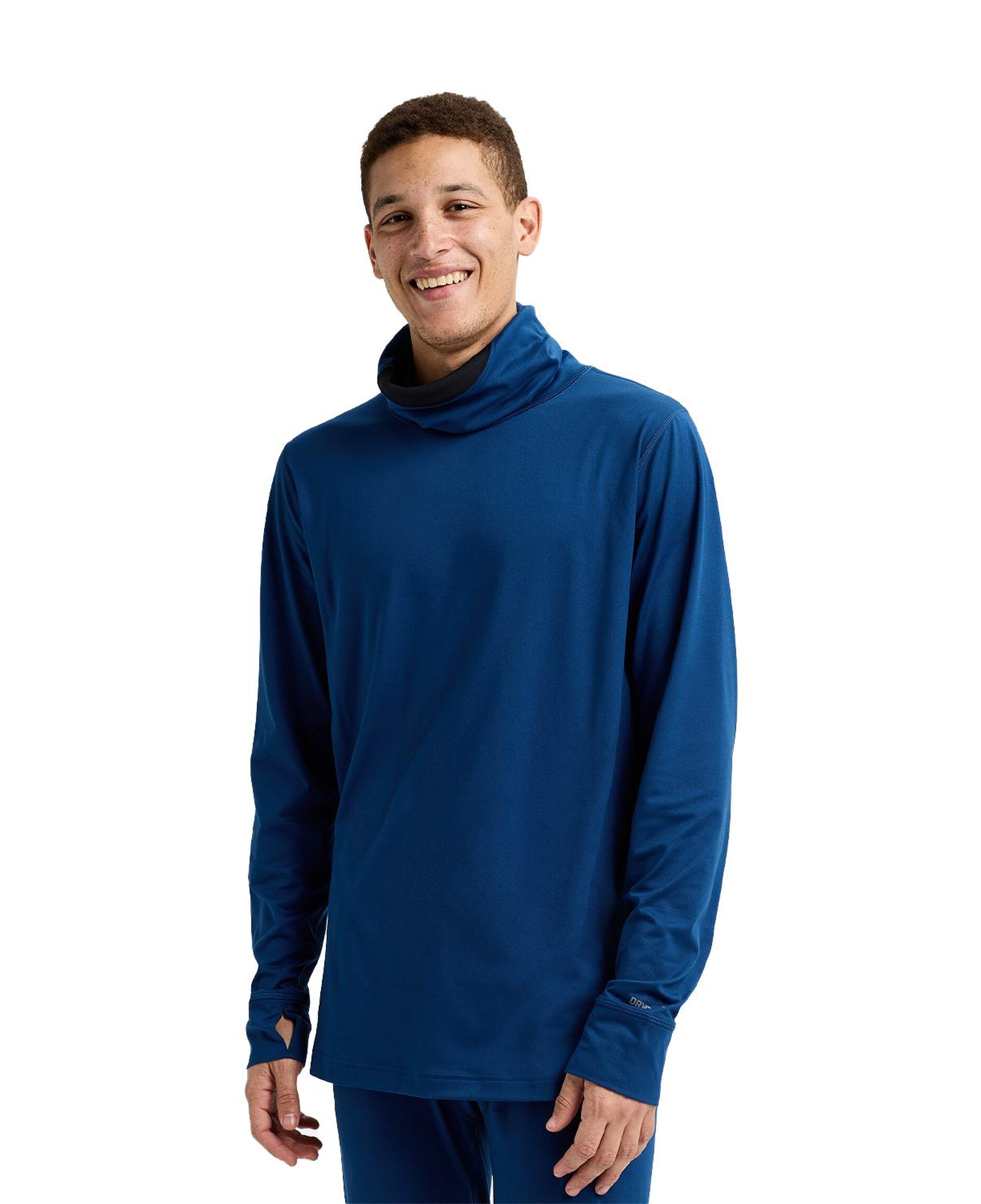 Burton Mens Midweight Base Long Neck Erkek Mavi İçlik Üst