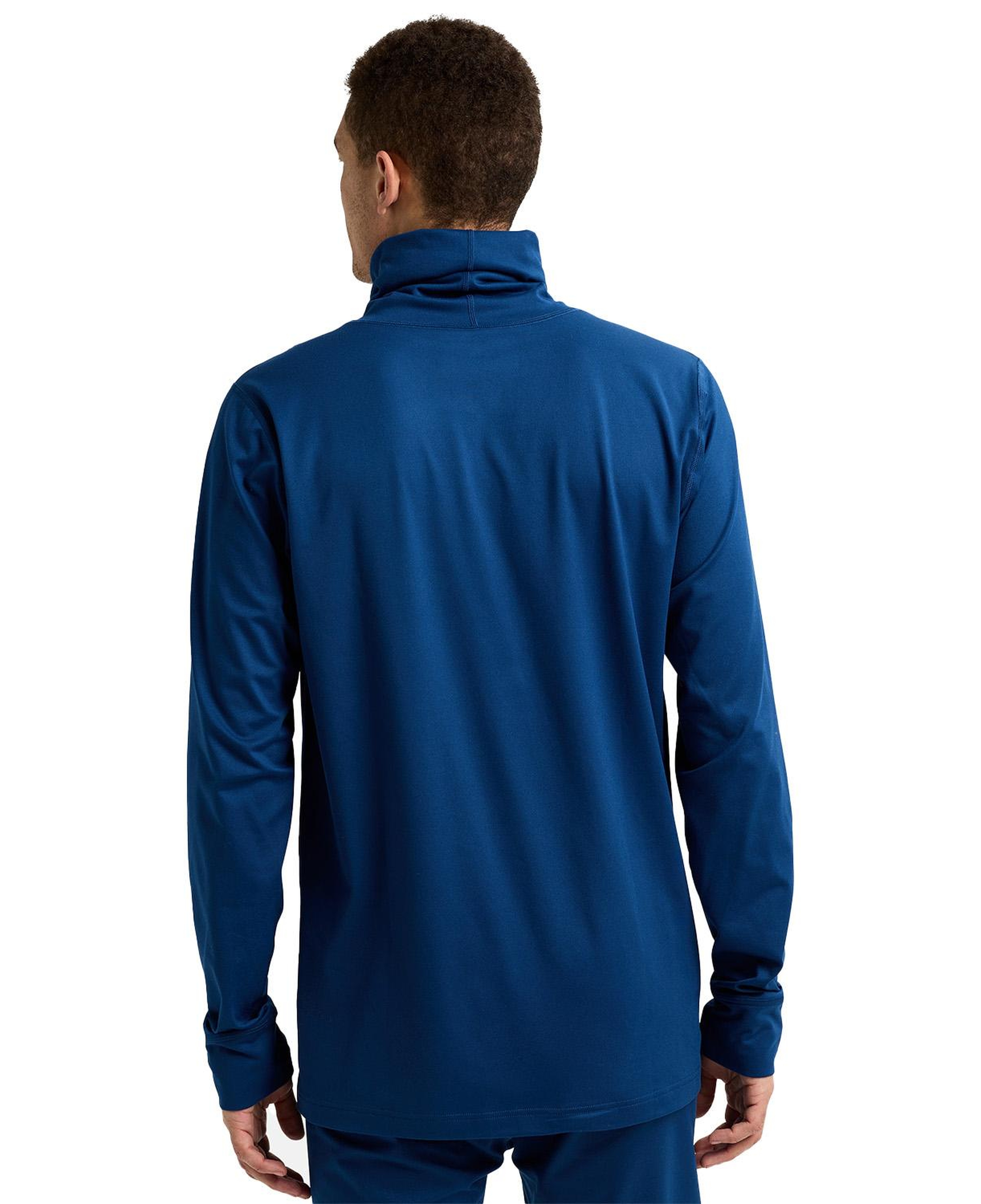 Burton Mens Midweight Base Long Neck Erkek Mavi İçlik Üst