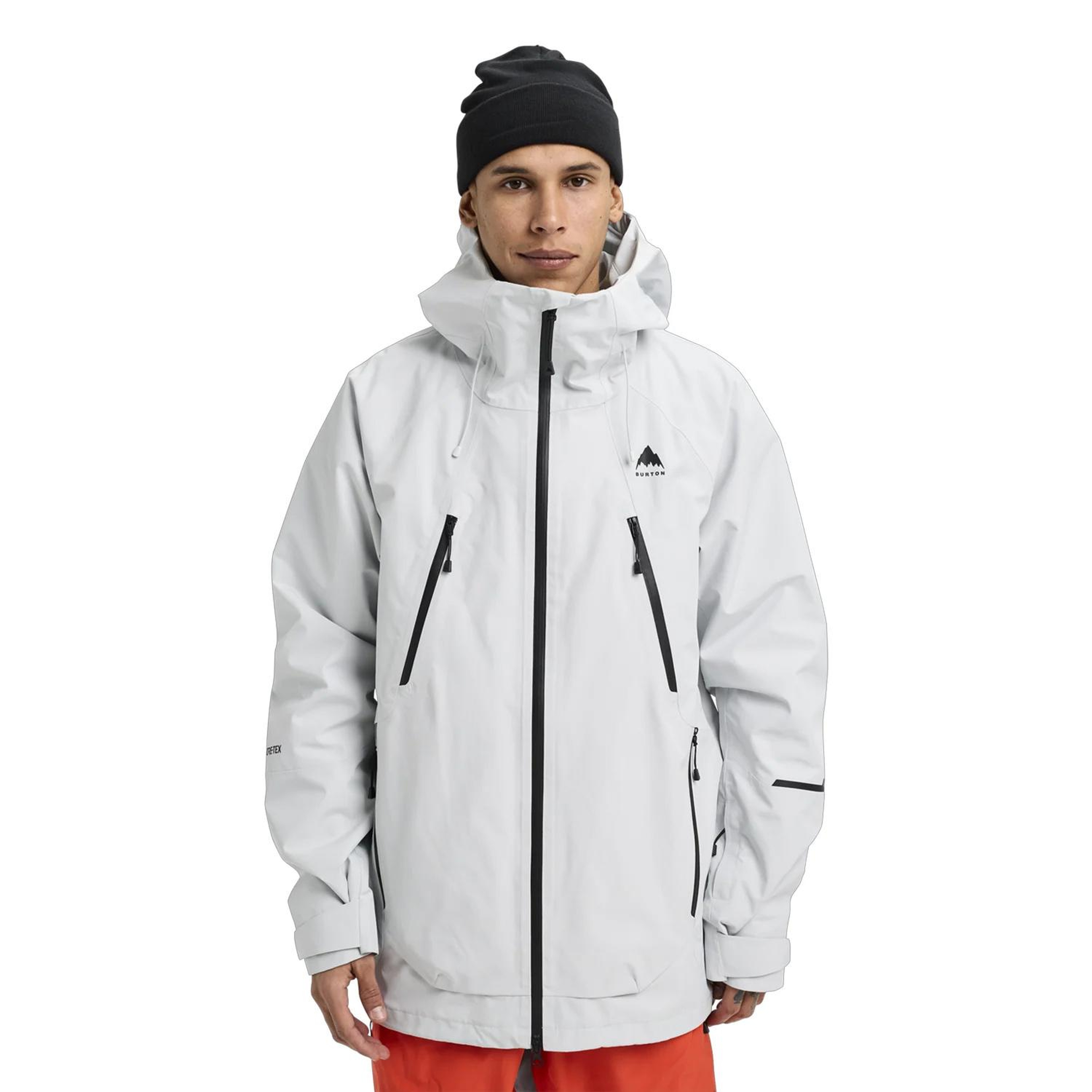 Burton Mens Reserve Gore-Tex 2L Erkek Gri Snowboard Ceketi