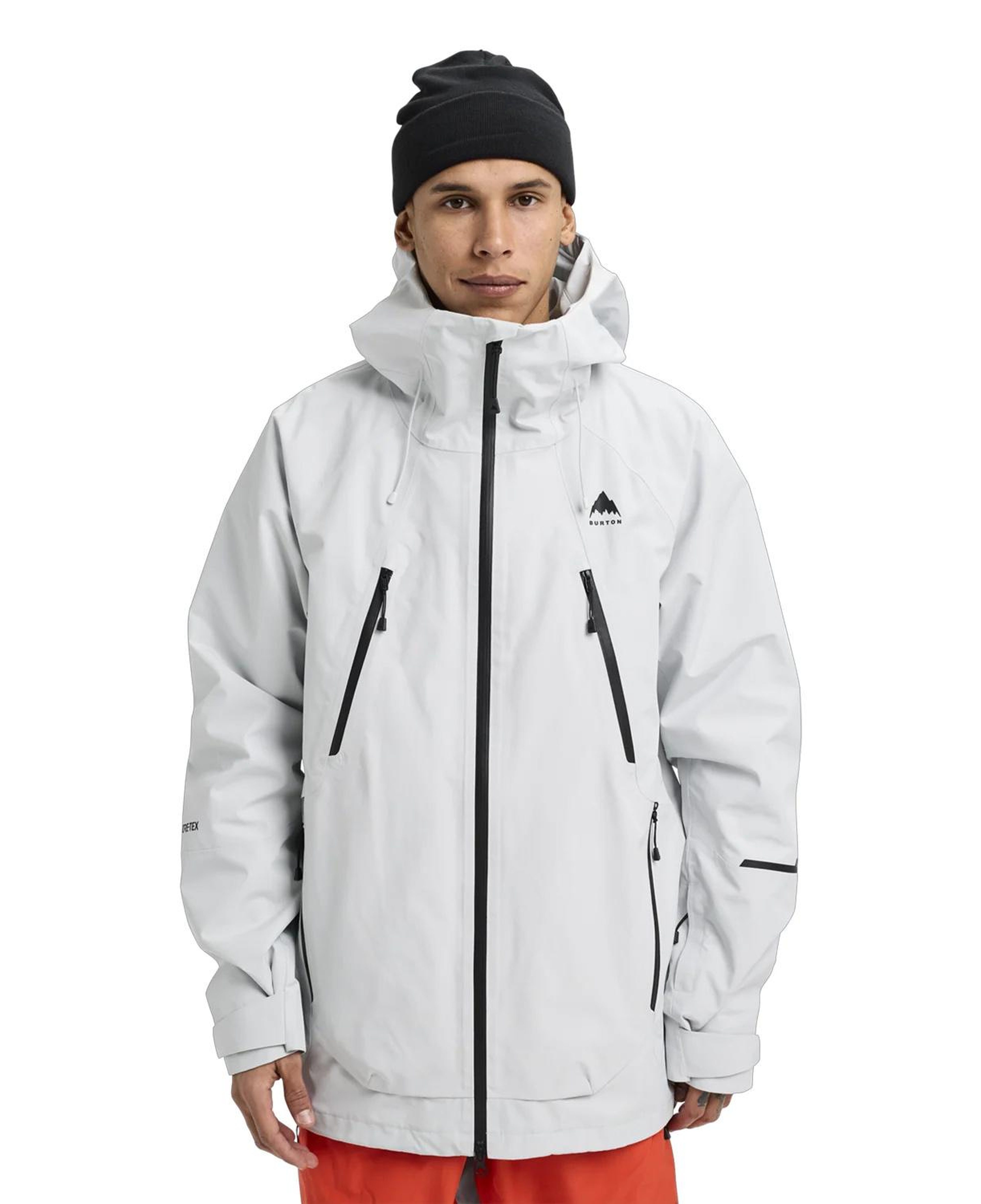 Burton Mens Reserve Gore-Tex 2L Erkek Gri Snowboard Ceketi