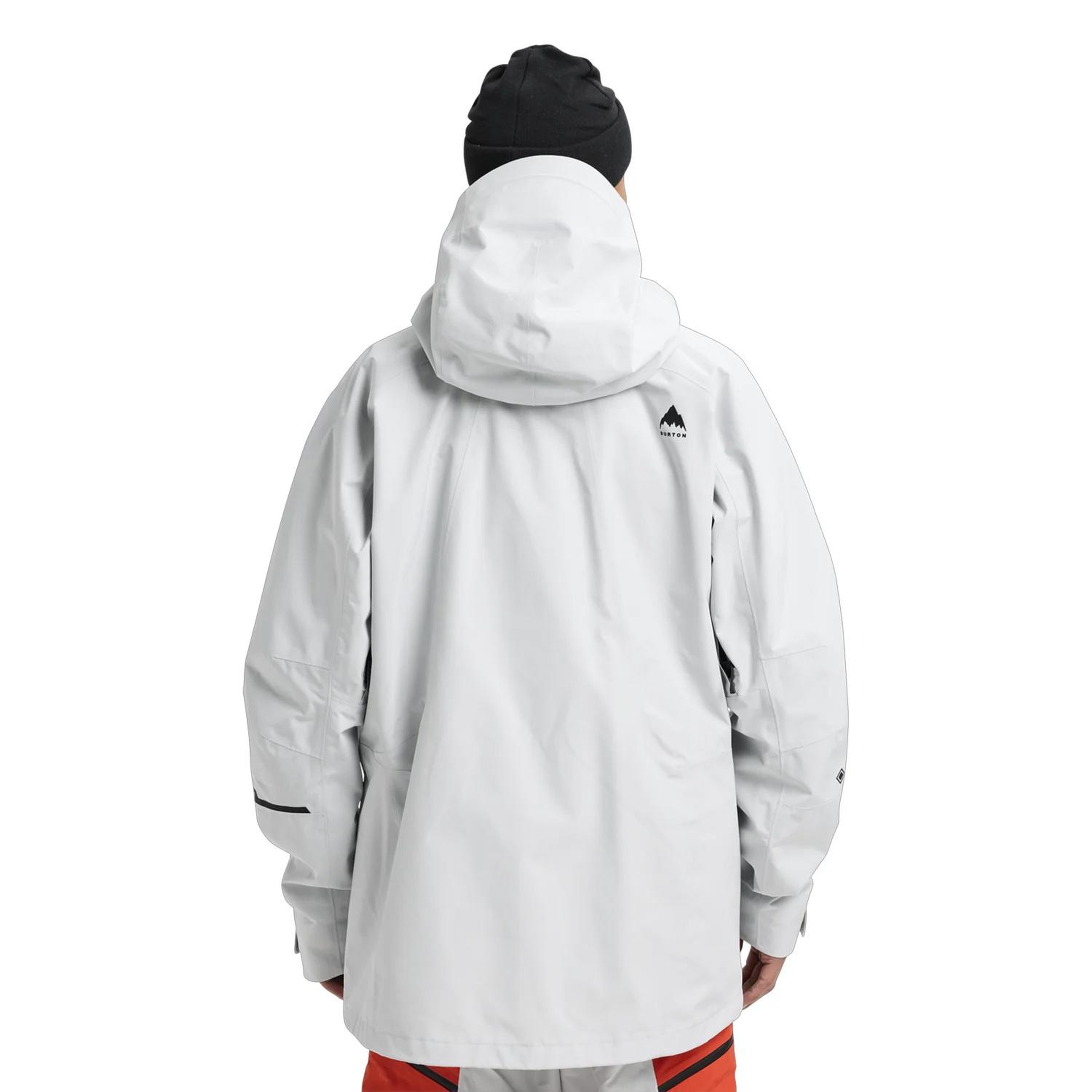 Burton Mens Reserve Gore-Tex 2L Erkek Gri Snowboard Ceketi