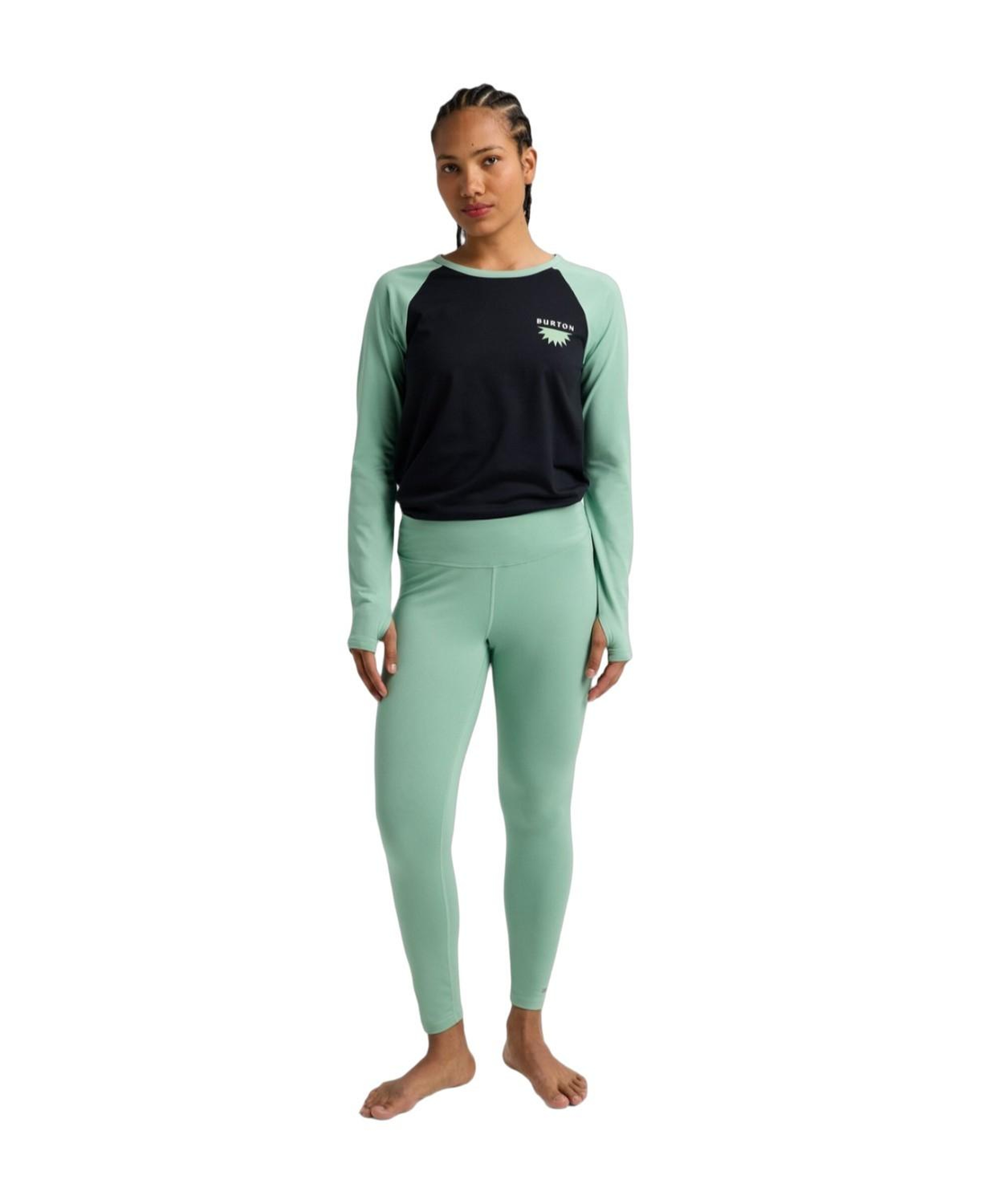 Burton Womens Midweight Kadın Yeşil İçlik Alt