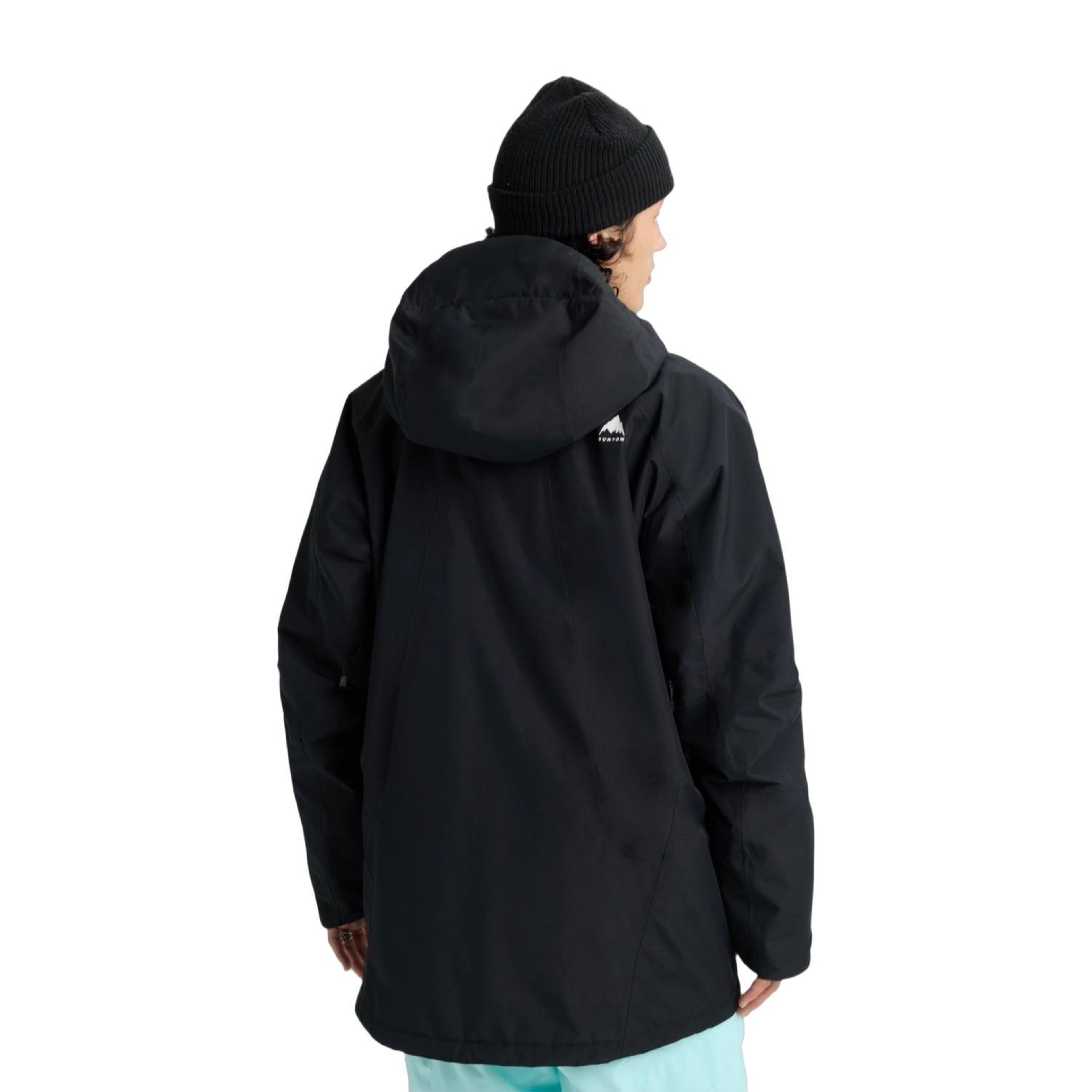 Burton Mens Reserve 2L Insulated Erkek Siyah Snowboard Ceketi