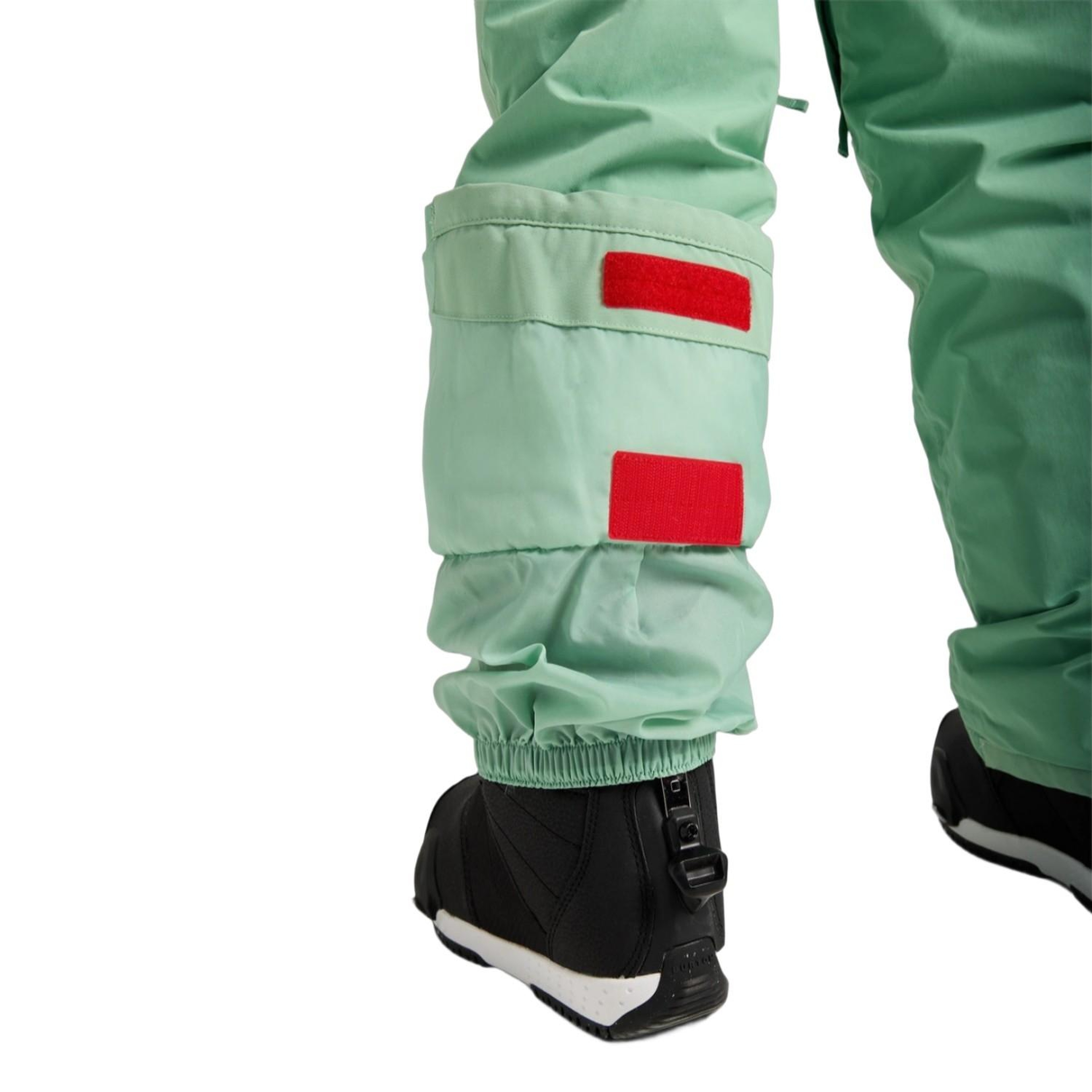 Burton Skylar 2L Bib Unisex Çocuk Yeşil Snowboard Pantolonu