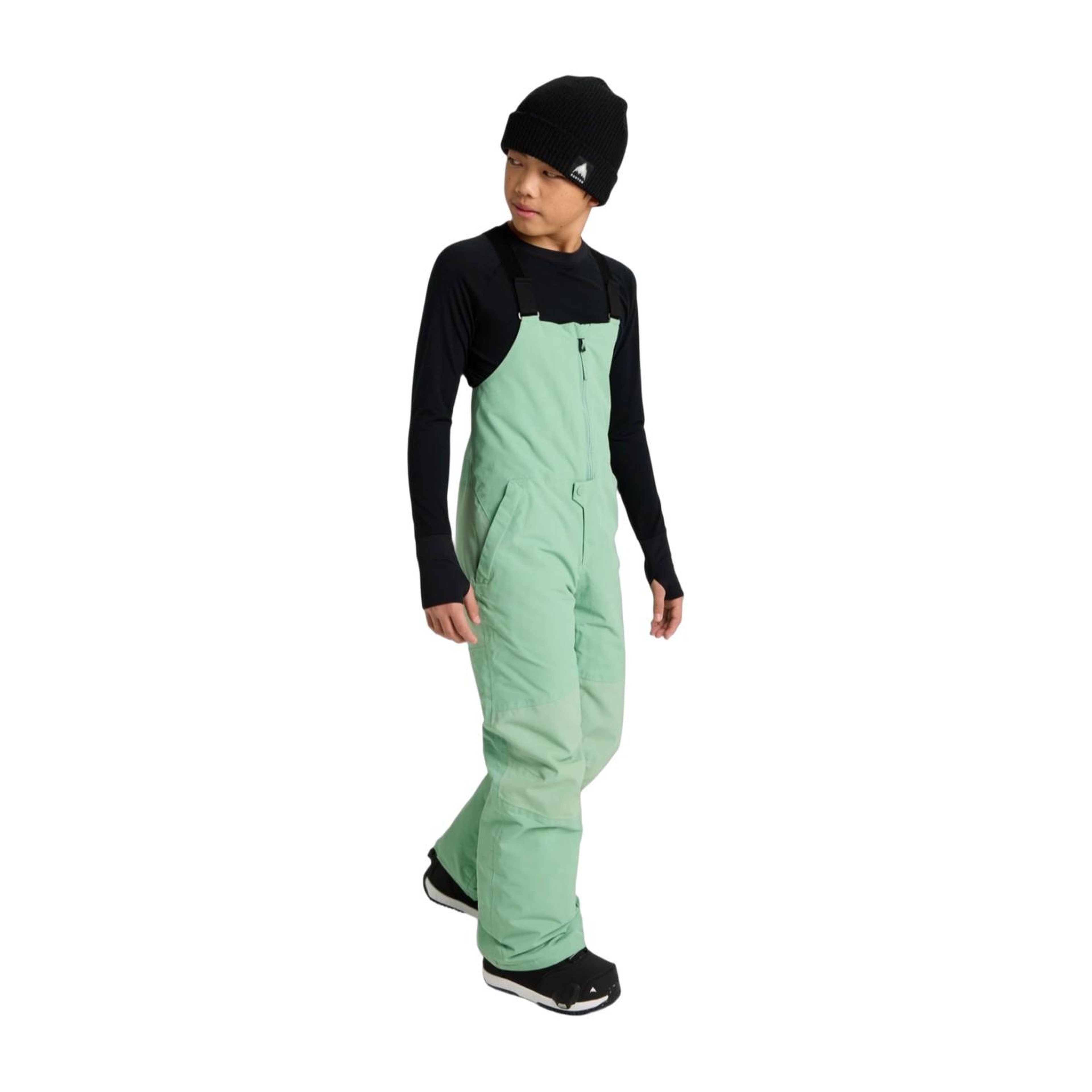 Burton Skylar 2L Bib Unisex Çocuk Yeşil Snowboard Pantolonu