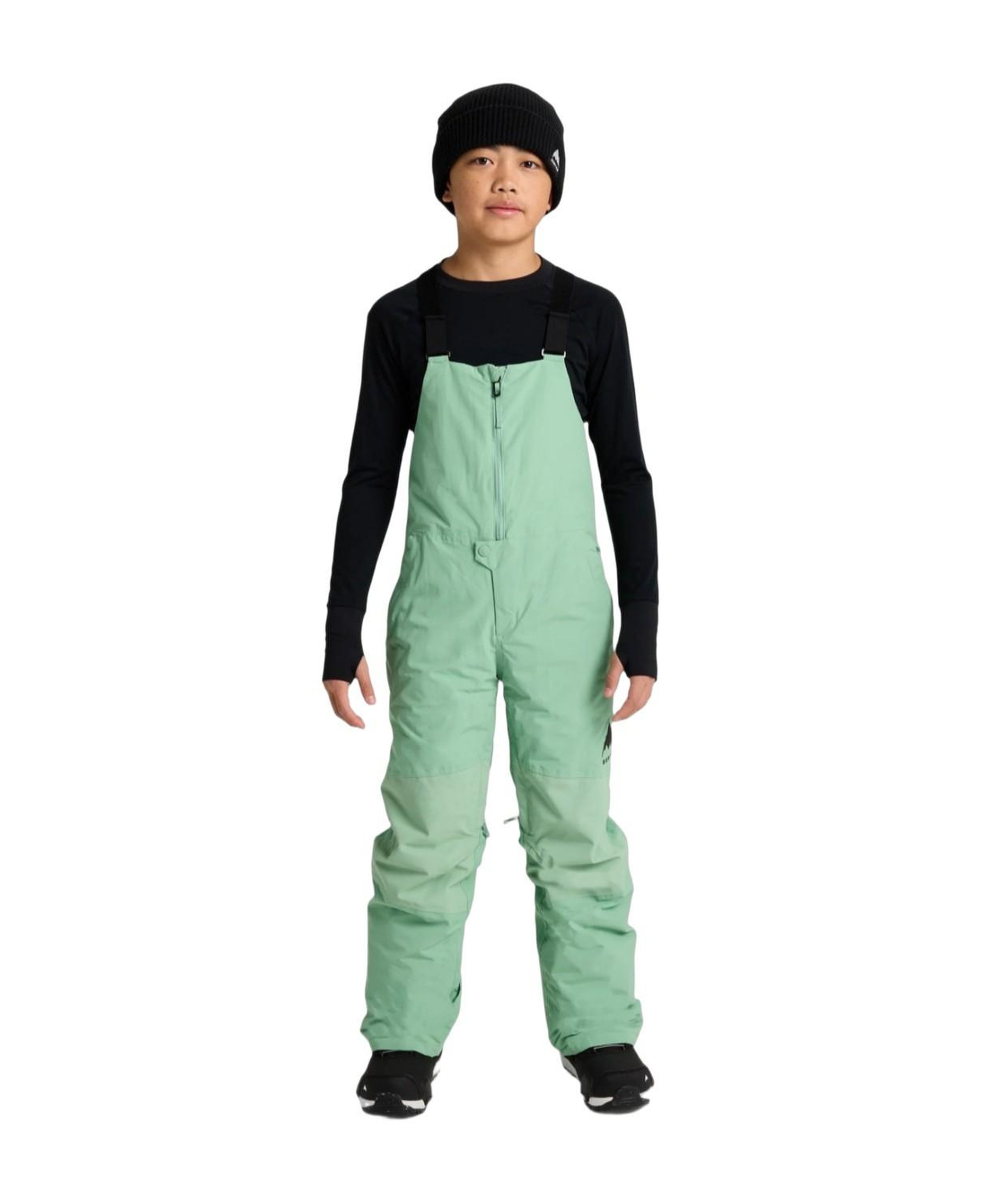 Burton Skylar 2L Bib Unisex Çocuk Yeşil Snowboard Pantolonu