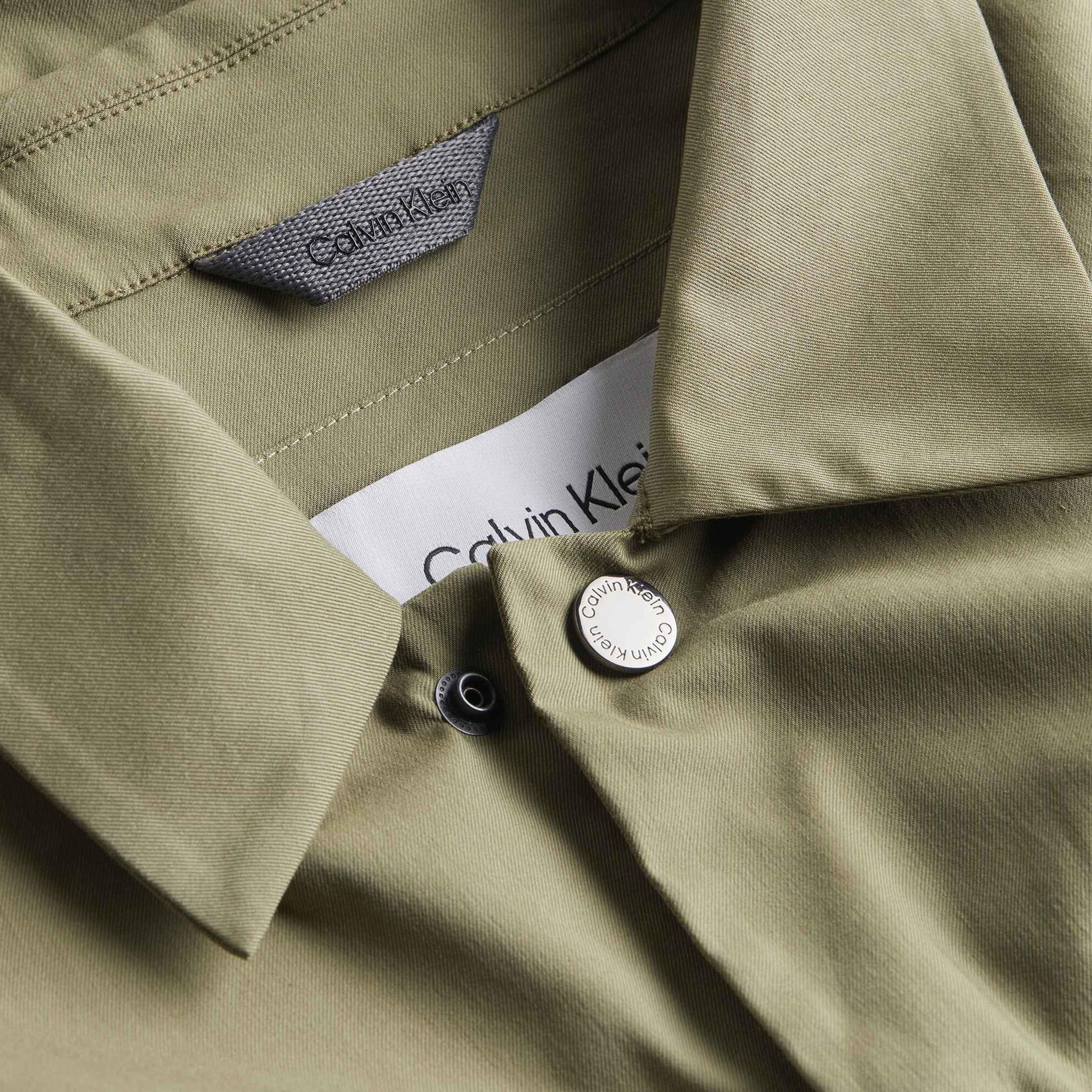 Calvin Klein Essentials Erkek Yeşil Ceket