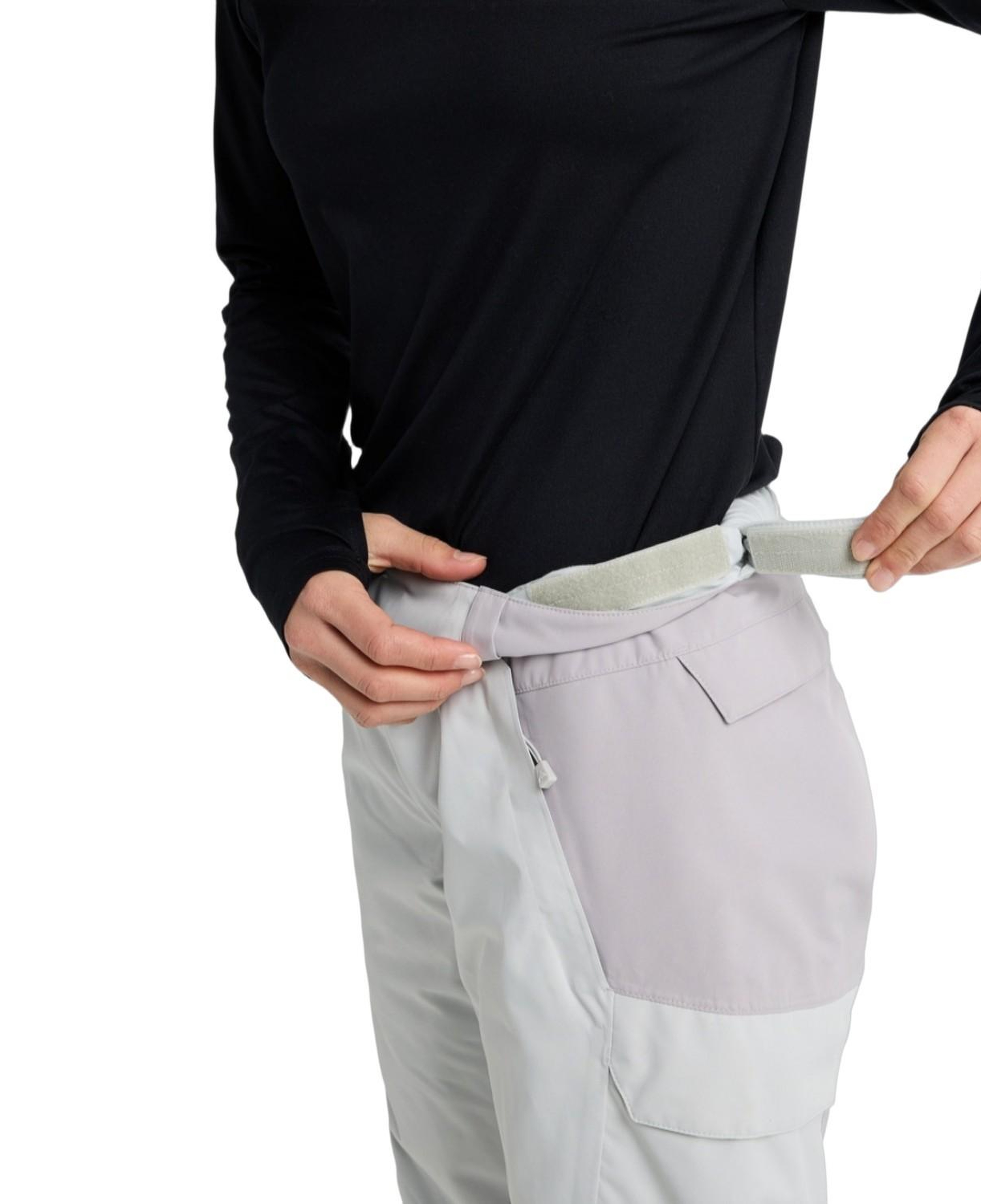 Burton Womens Reserve 2L Insulated Kadın Gri Snowboard Pantolonu