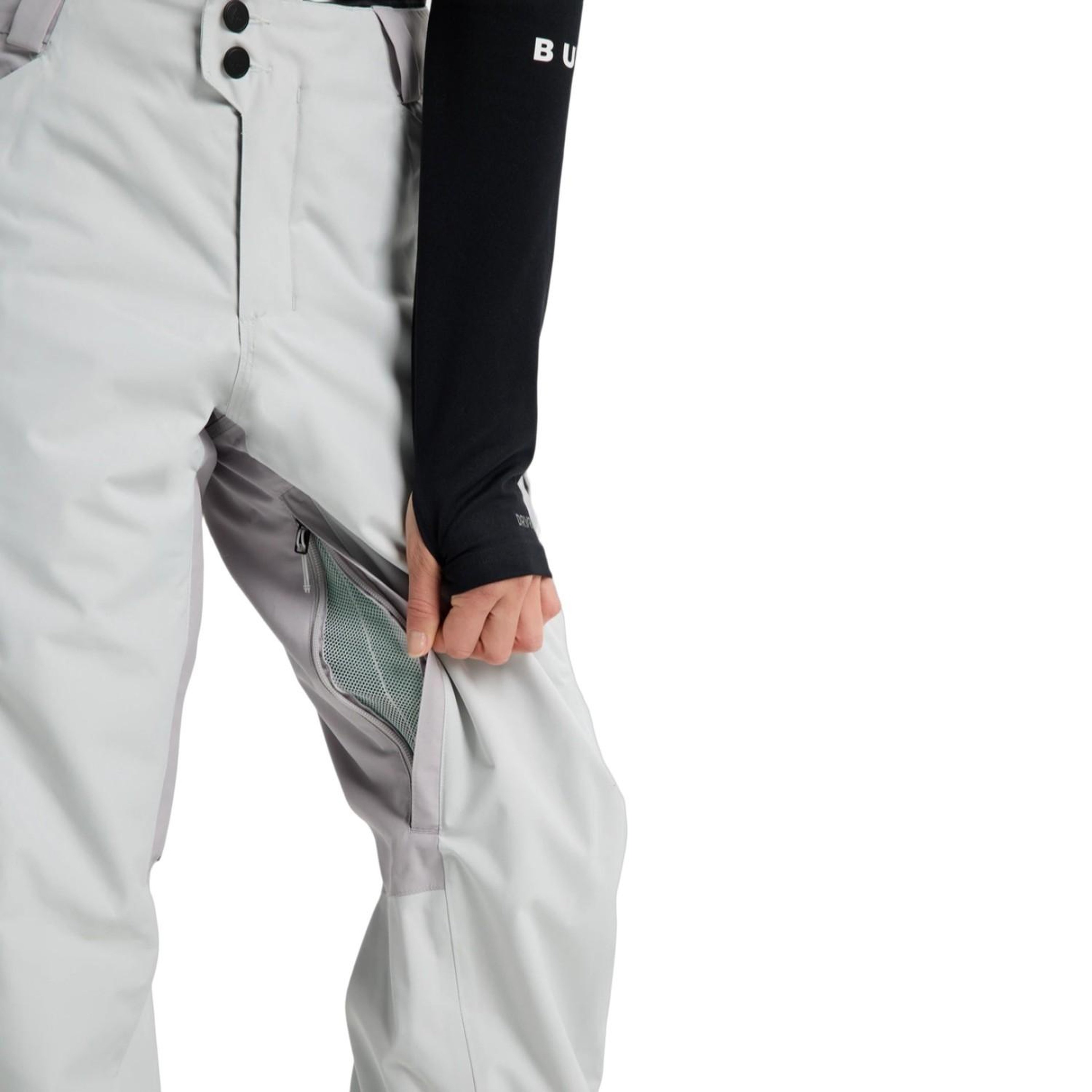 Burton Womens Reserve 2L Insulated Kadın Gri Snowboard Pantolonu