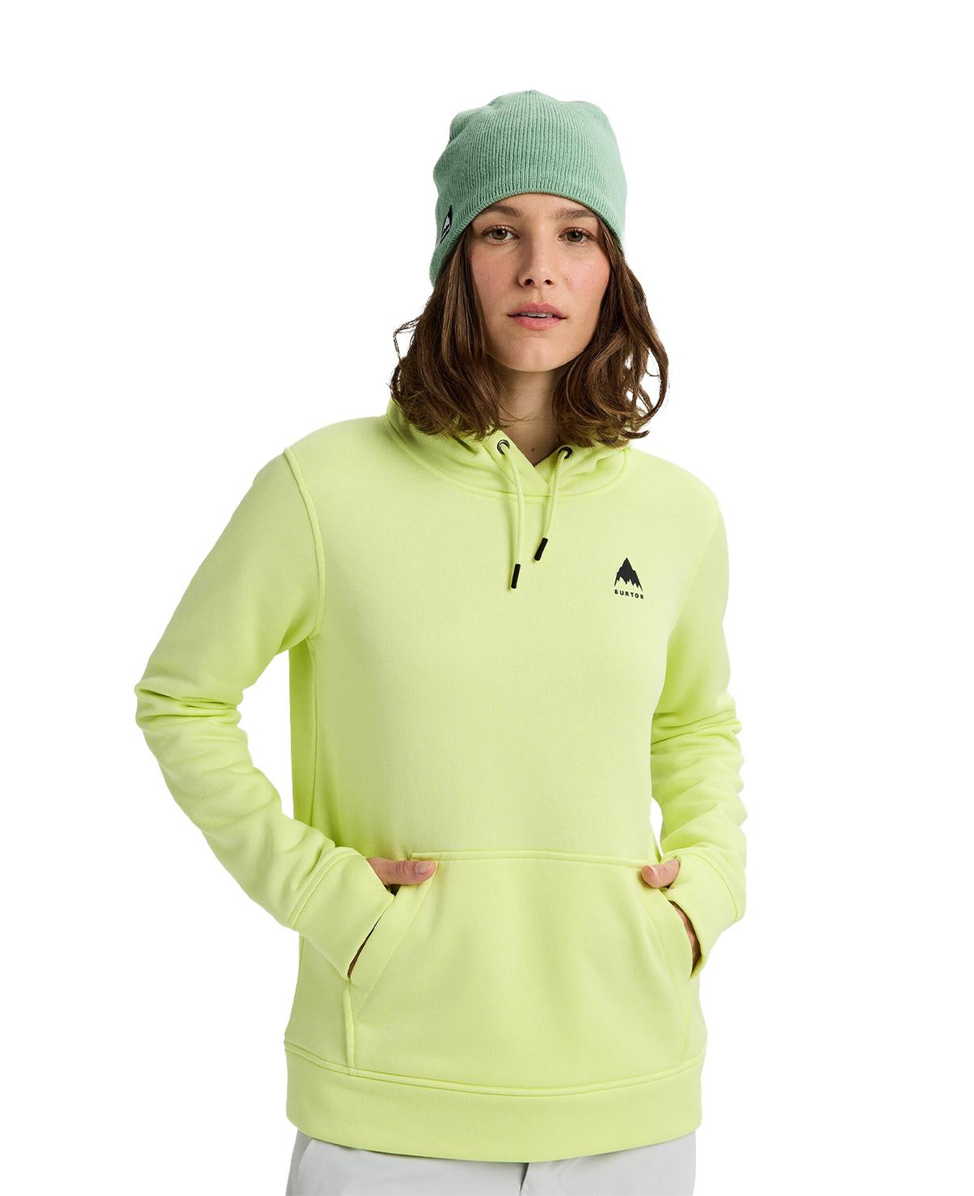 Burton Womens Oak Pullover Hoodie Kadın Sarı Sweat