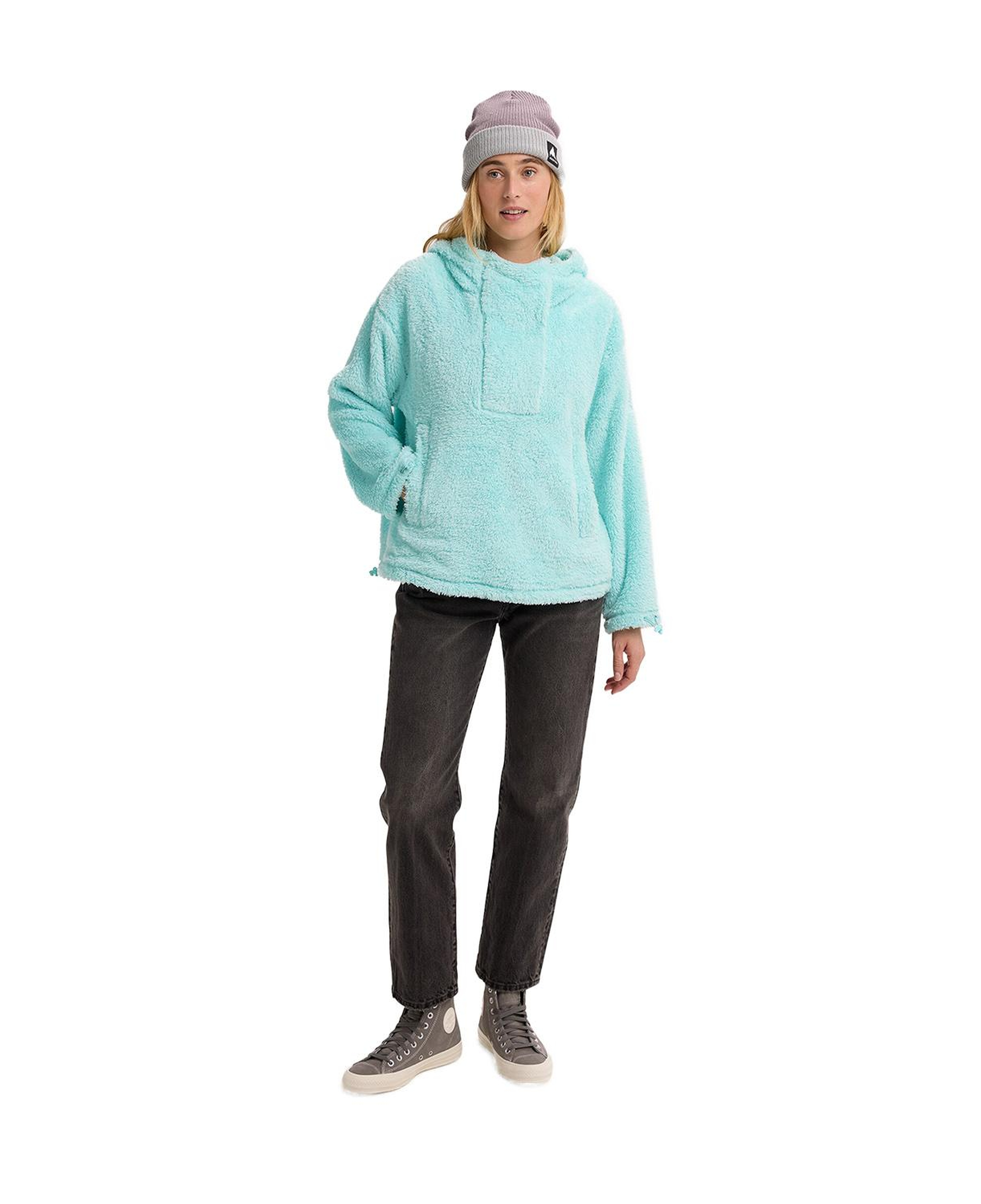 Burton Womens Lemma Fleece Pullover Kadın Yeşil Sweat