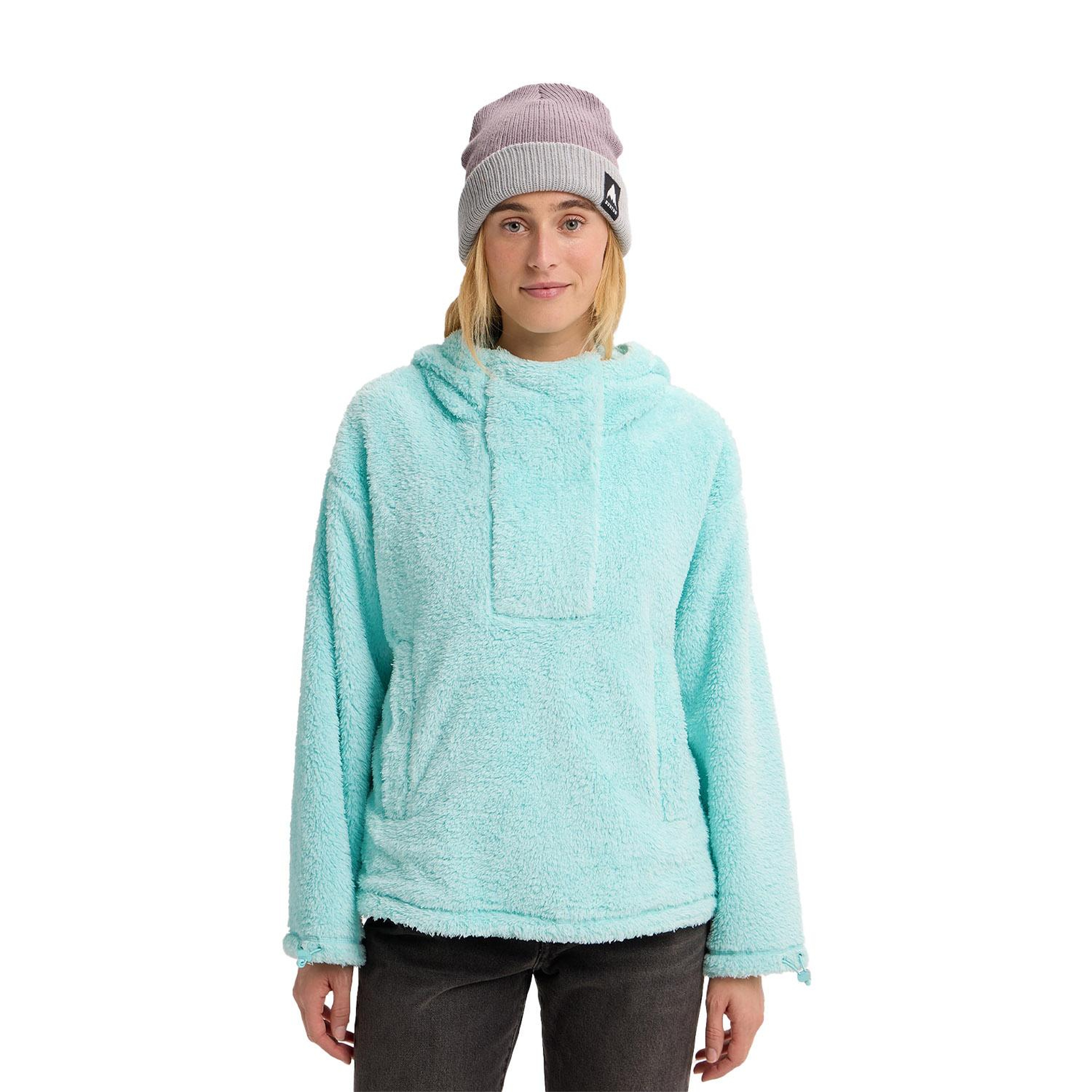 Burton Womens Lemma Fleece Pullover Kadın Yeşil Sweat