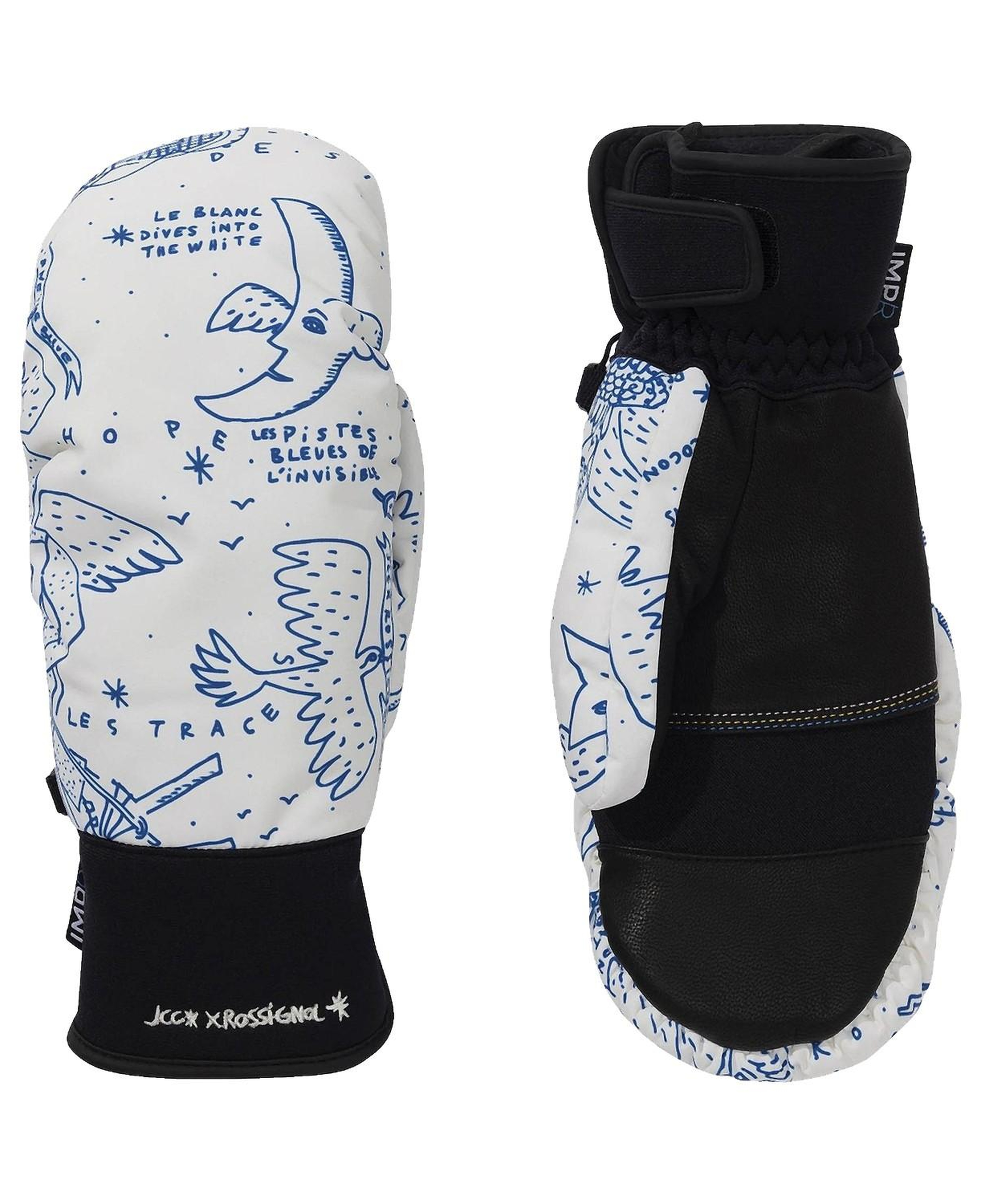 Rossignol Jcc Mitten Kadın Beyaz Eldiven