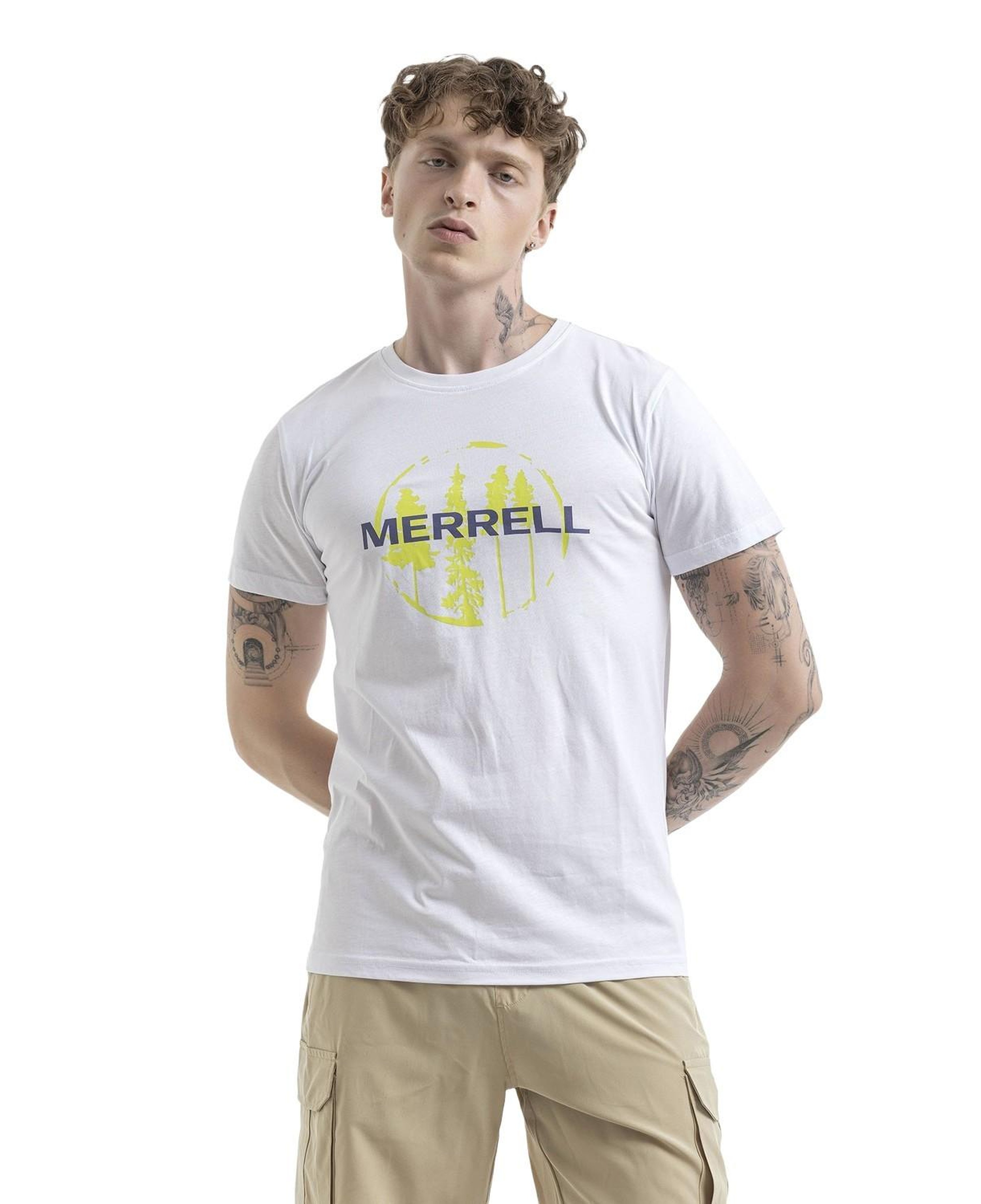 Merrell Talk Erkek Pembe Tişört
