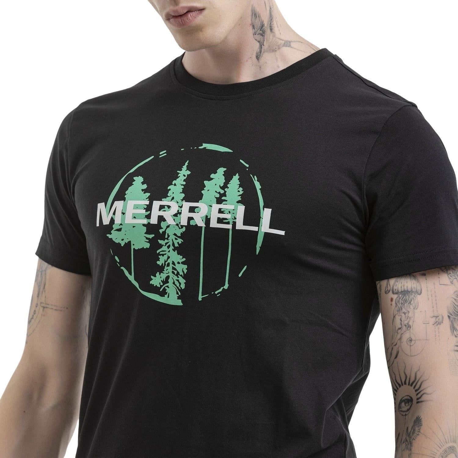 Merrell Talk Erkek Siyah Tişört