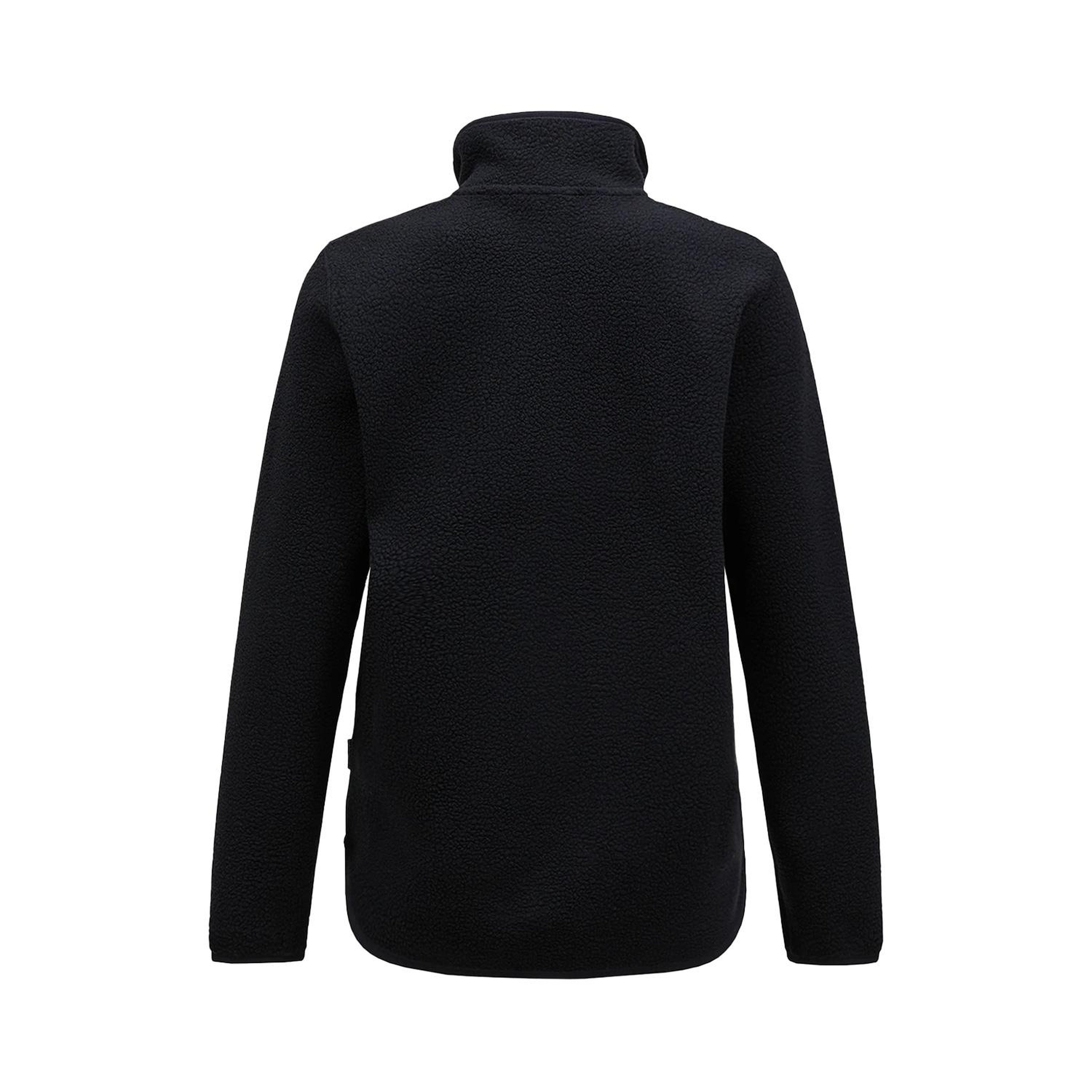 Peak Performance Pile Zip Kadın Siyah Fleece