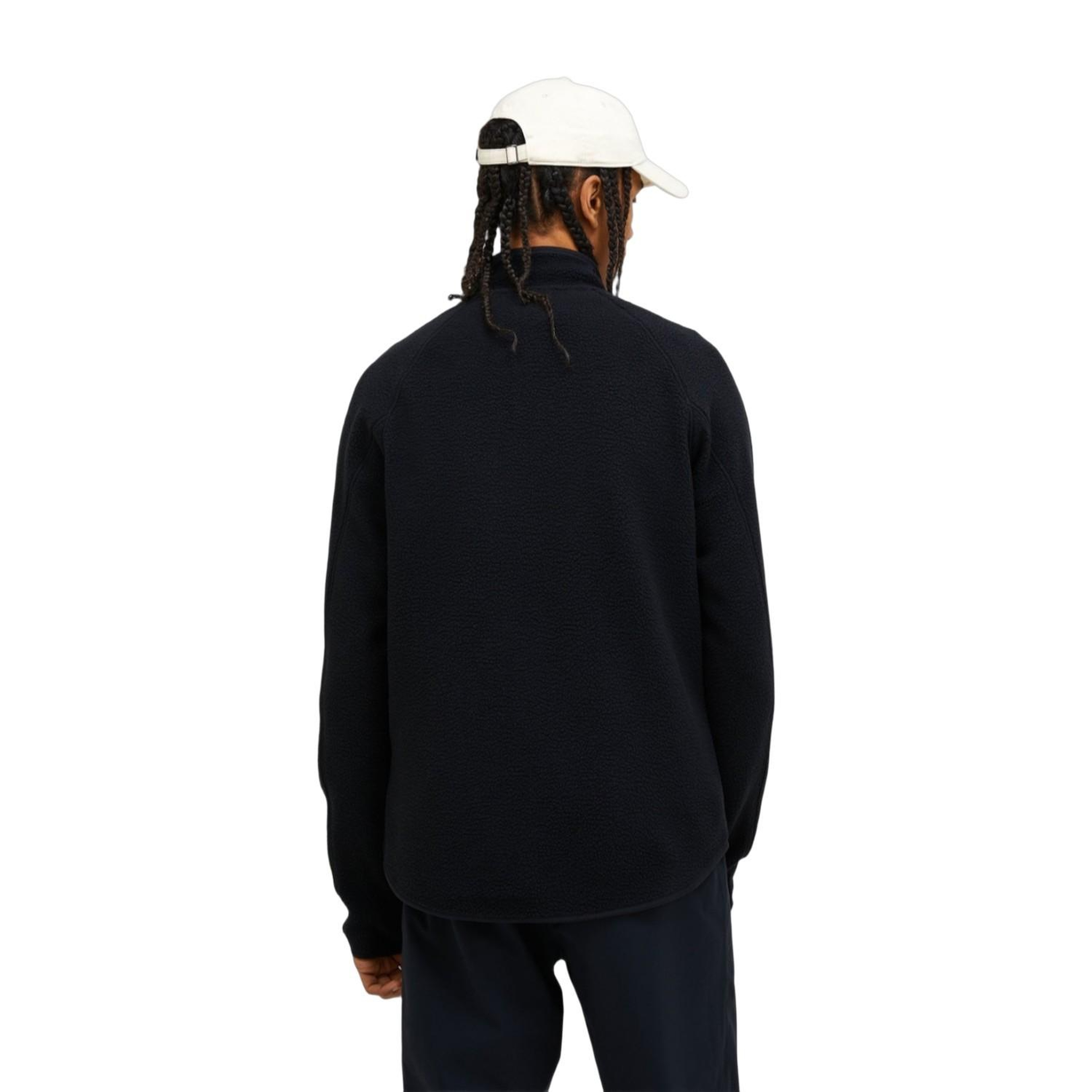 Peak Performance Pile Zip Erkek Siyah Fleece
