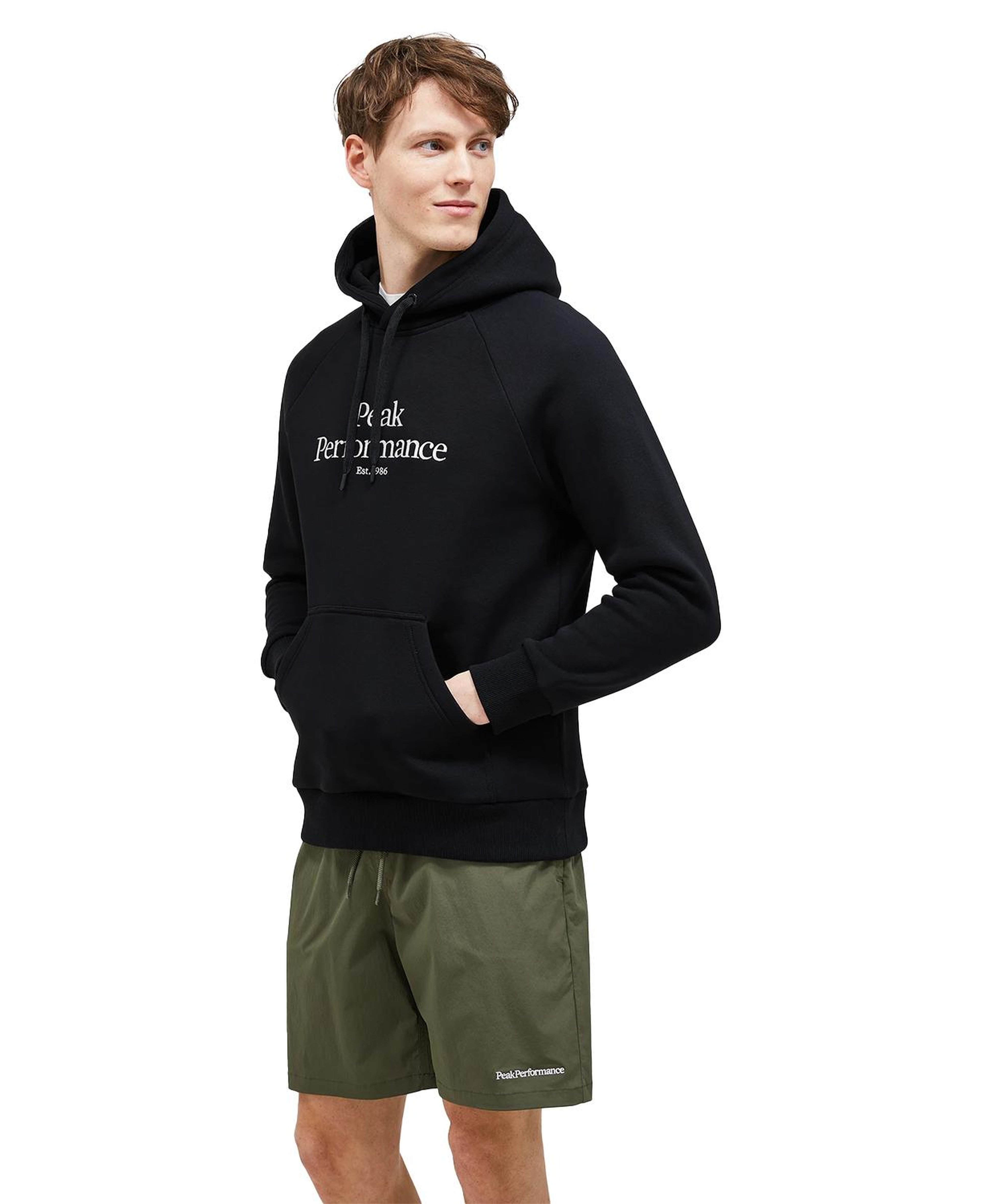 Peak Performance Original Hood Erkek Siyah Sweat