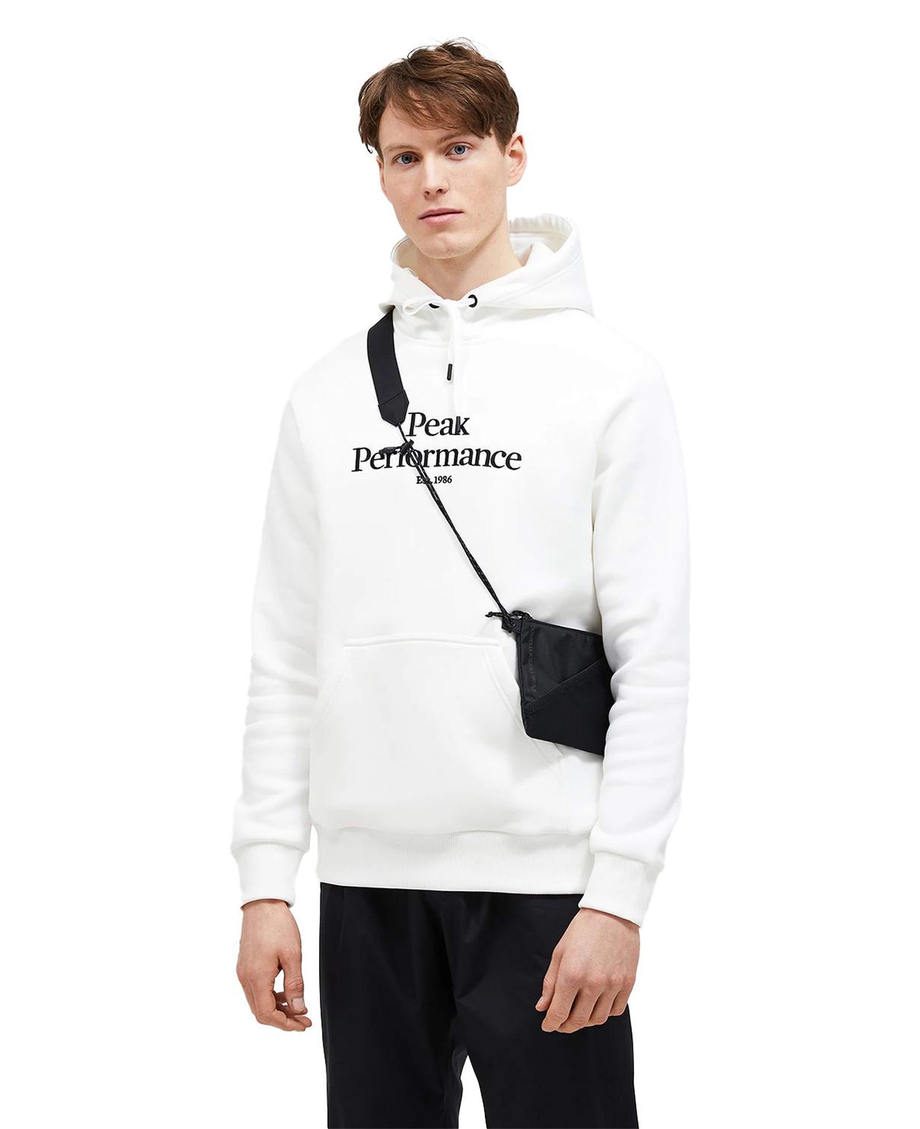 Peak Performance Original Hood Erkek Beyaz Sweat