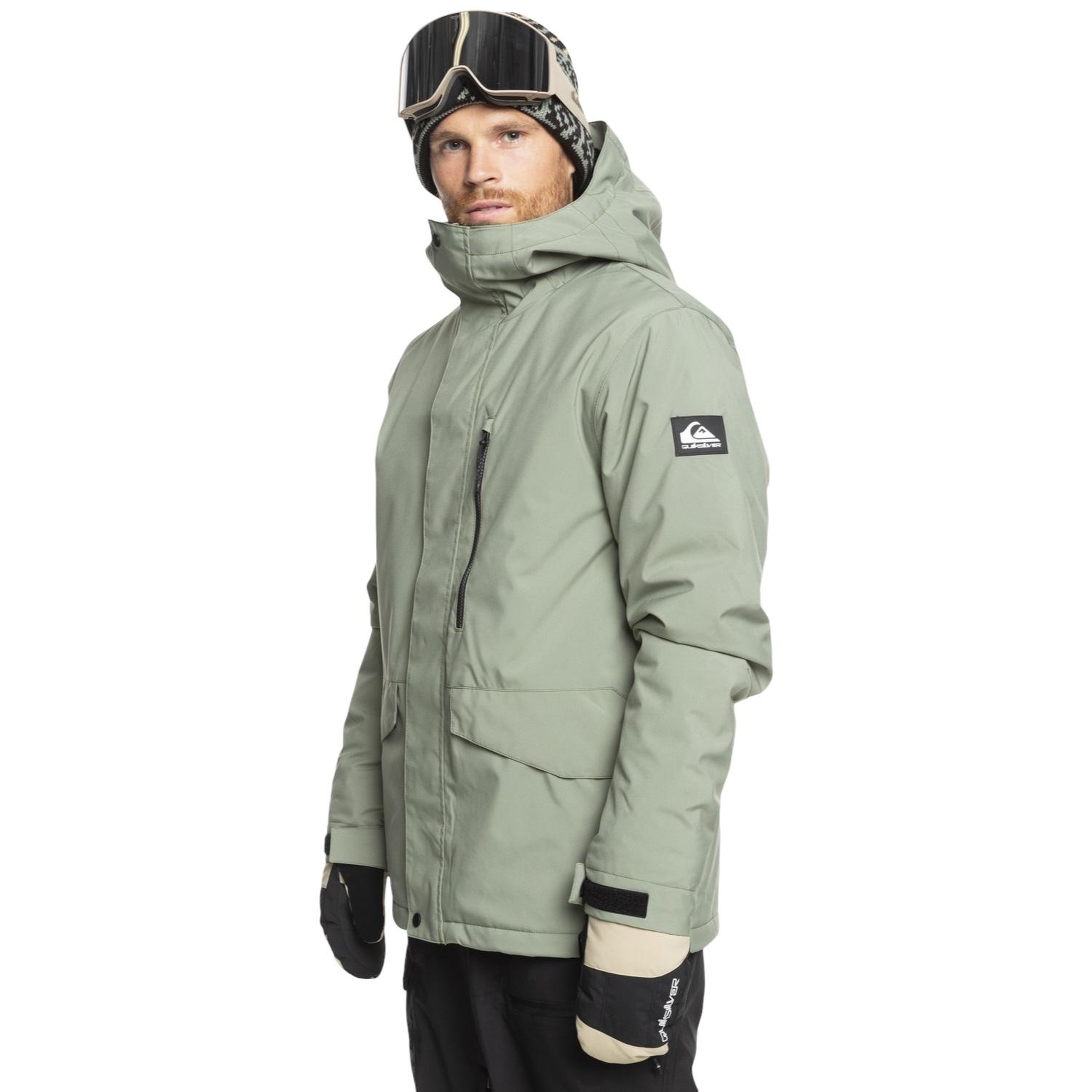 Quiksilver Mission Solid Erkek Snowboard Ceketi