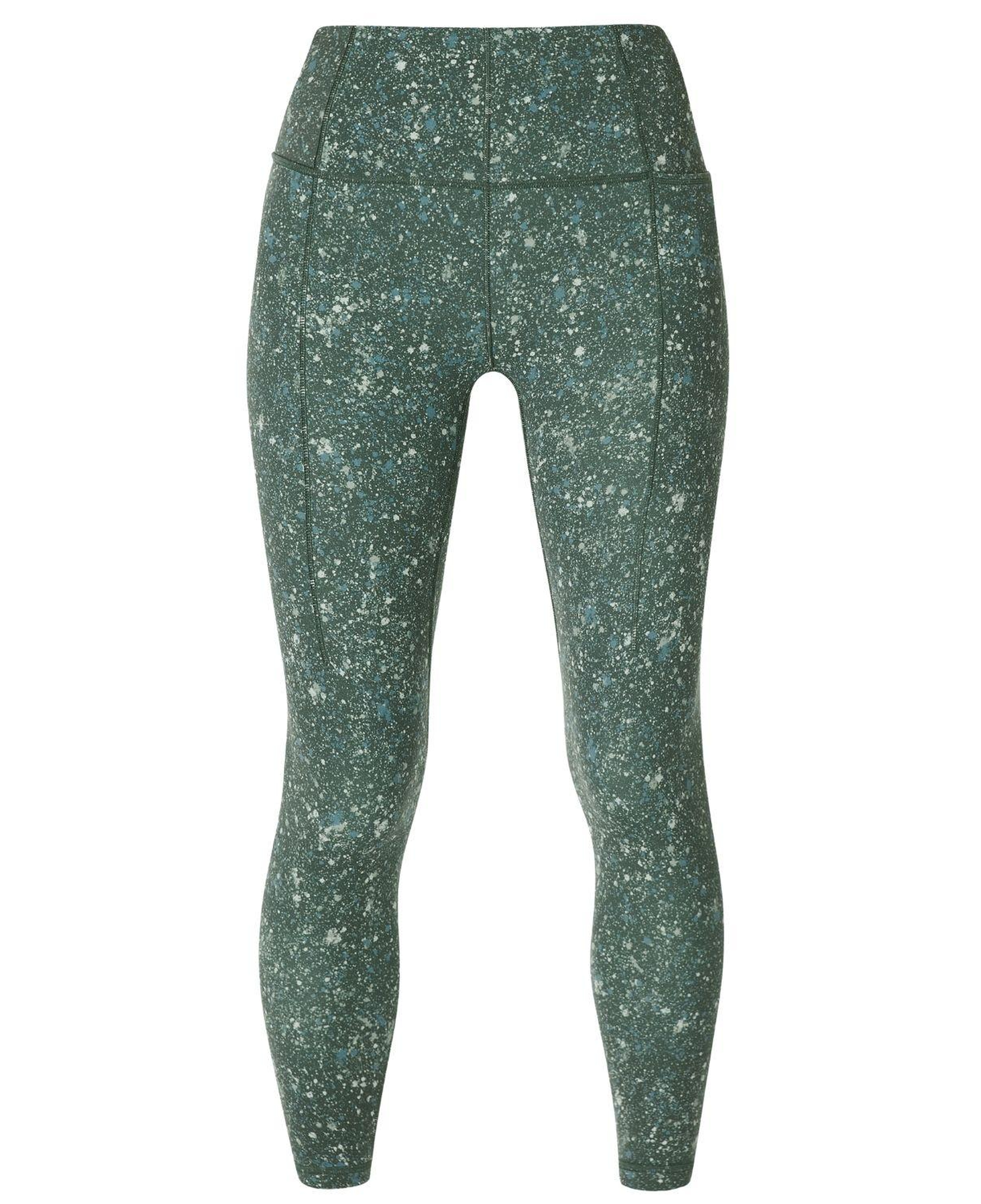 Sweaty Betty Super Soft 78 Yoga Leggings Kadın Yeşil Yoga Tayt