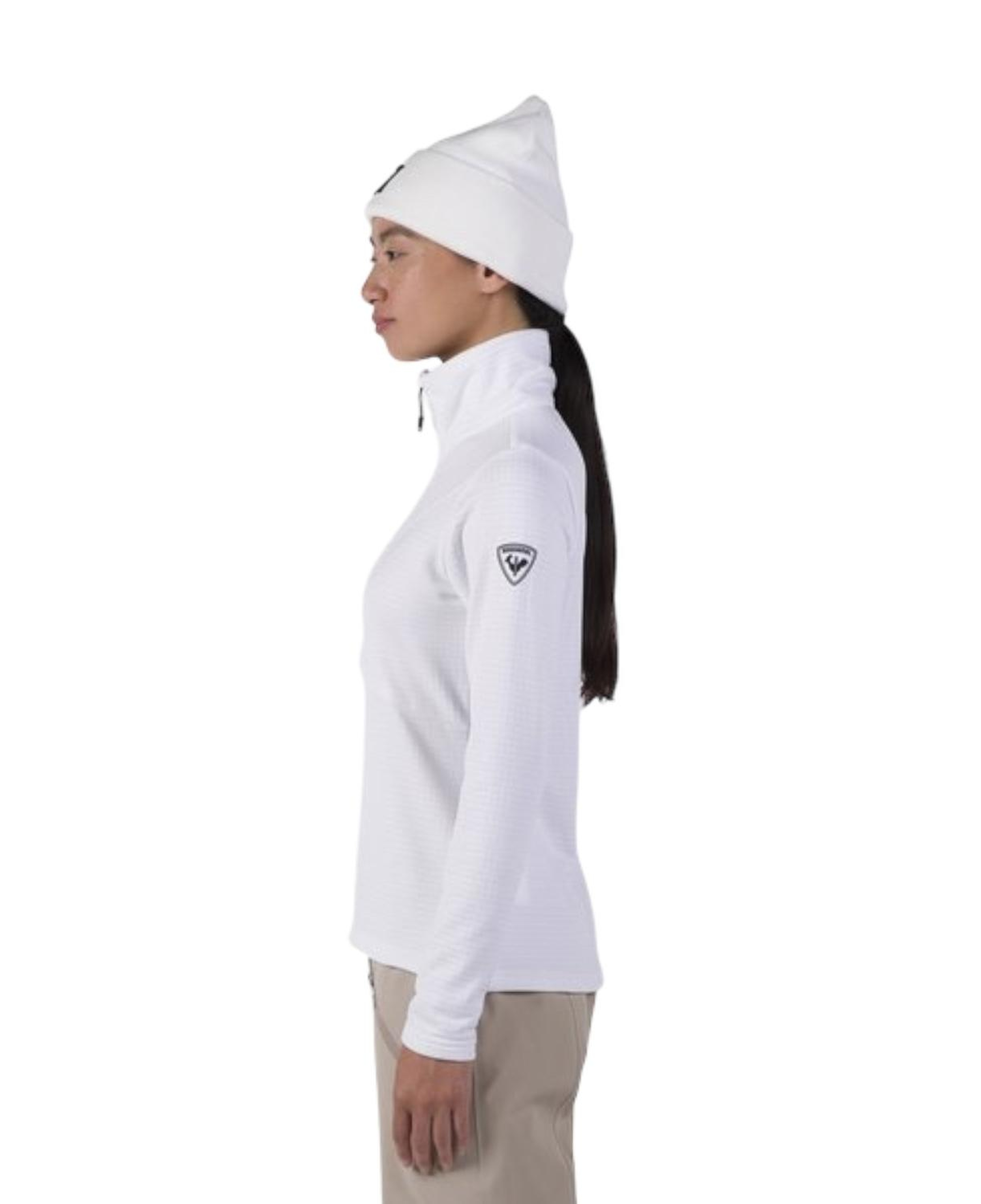 Rossignol Blackside Fleece Hz Kadın Beyaz Polar