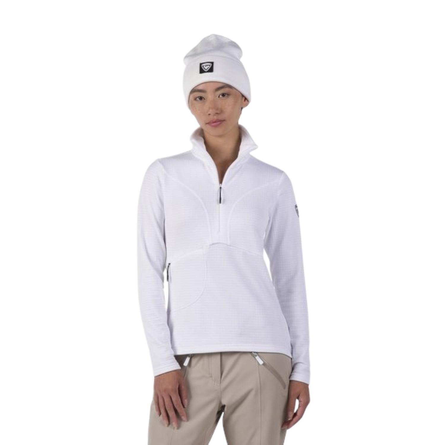 Rossignol Blackside Fleece Hz Kadın Beyaz Polar