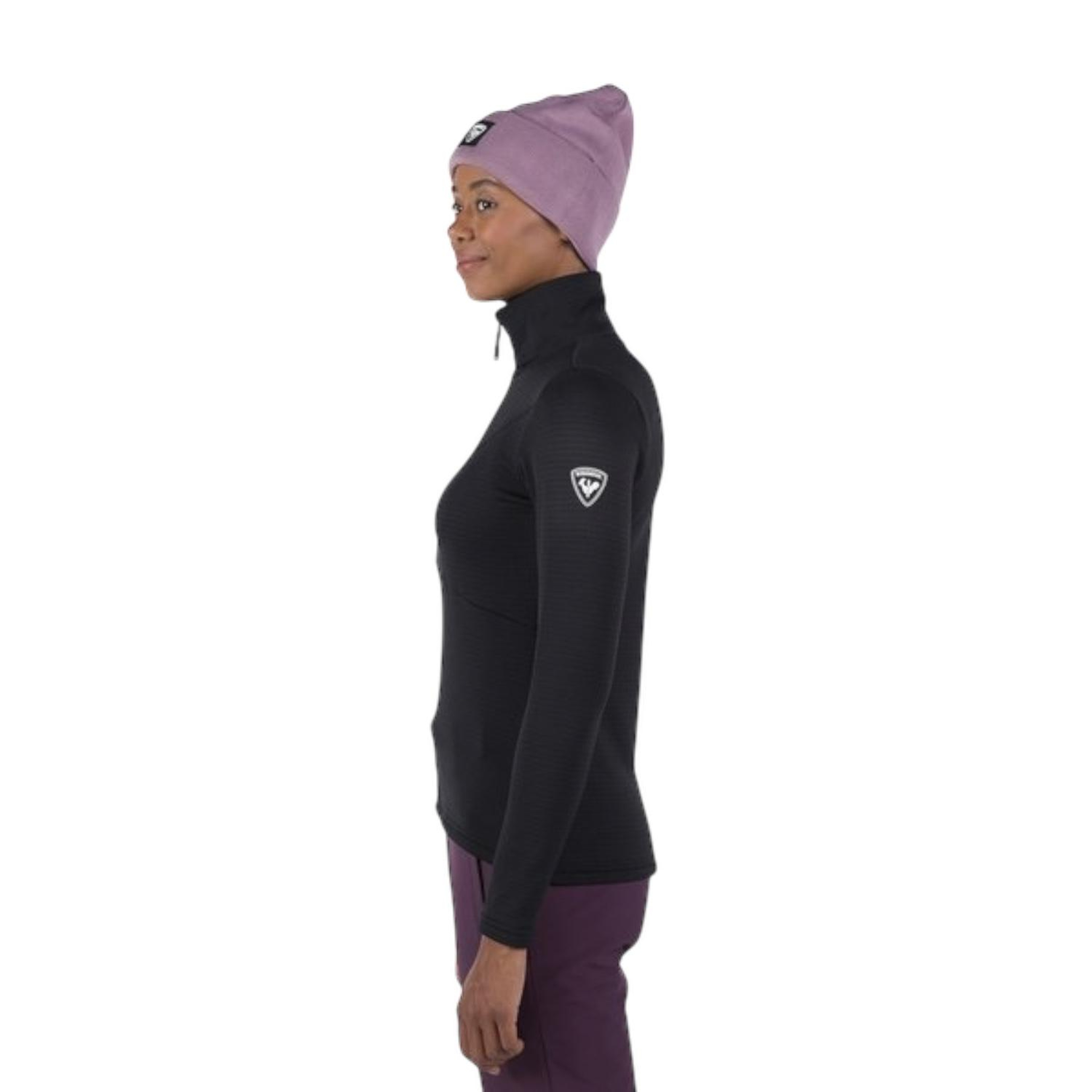 Rossignol Blackside Fleece Hz Kadın Siyah Polar