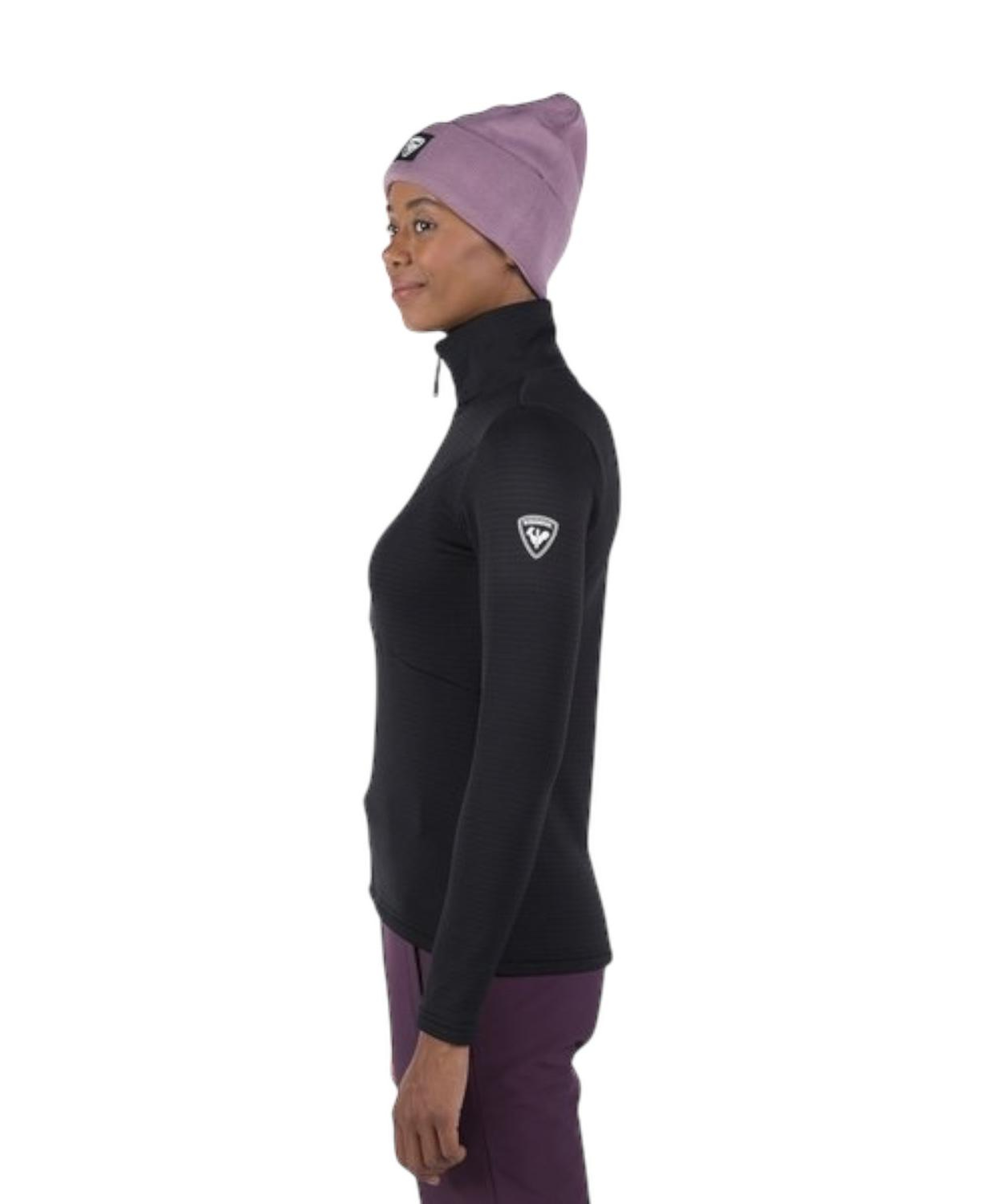 Rossignol Blackside Fleece Hz Kadın Siyah Polar