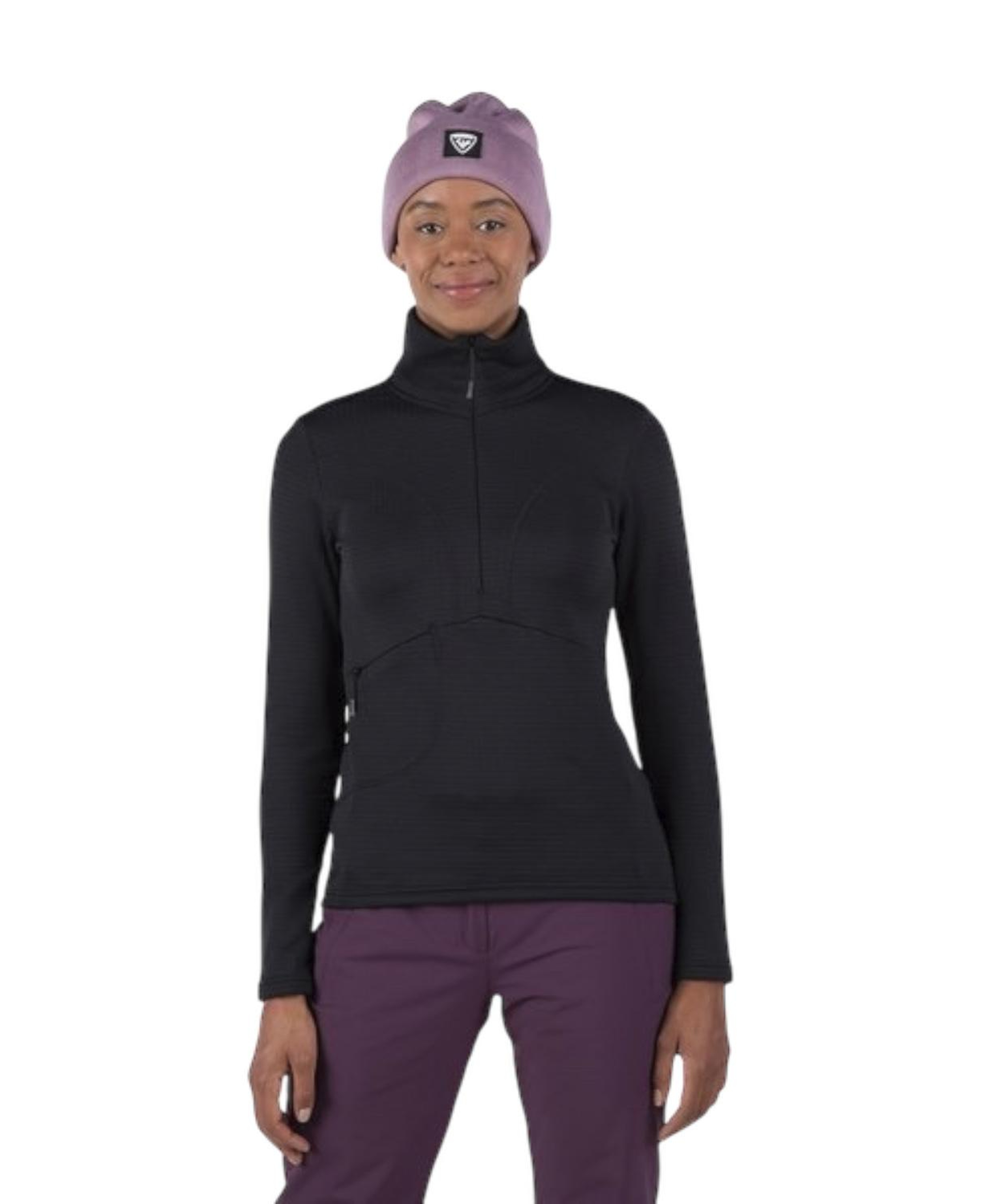 Rossignol Blackside Fleece Hz Kadın Siyah Polar