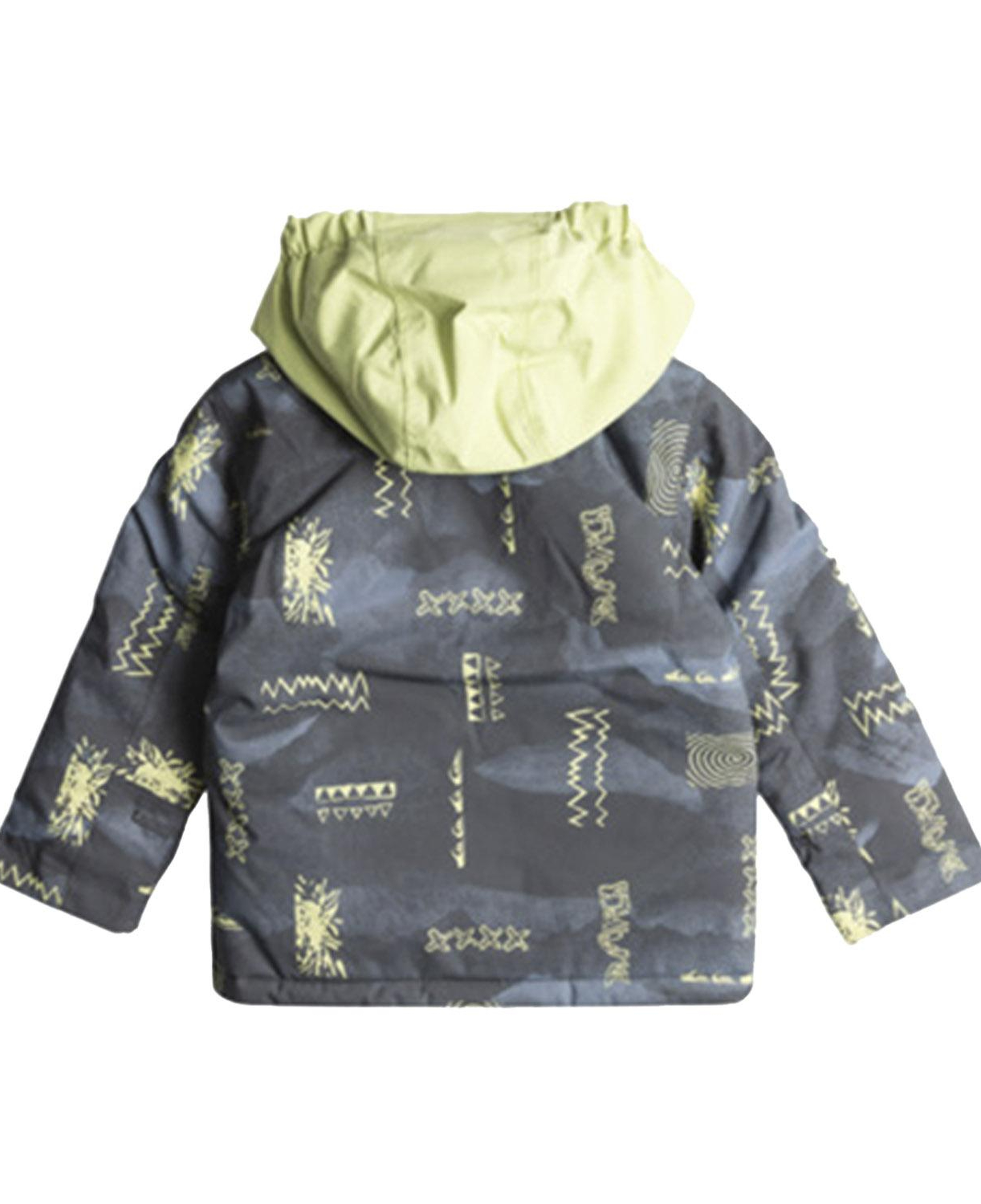 Quiksilver Little Mission Erkek Çocuk Gri Snowboard Ceketi