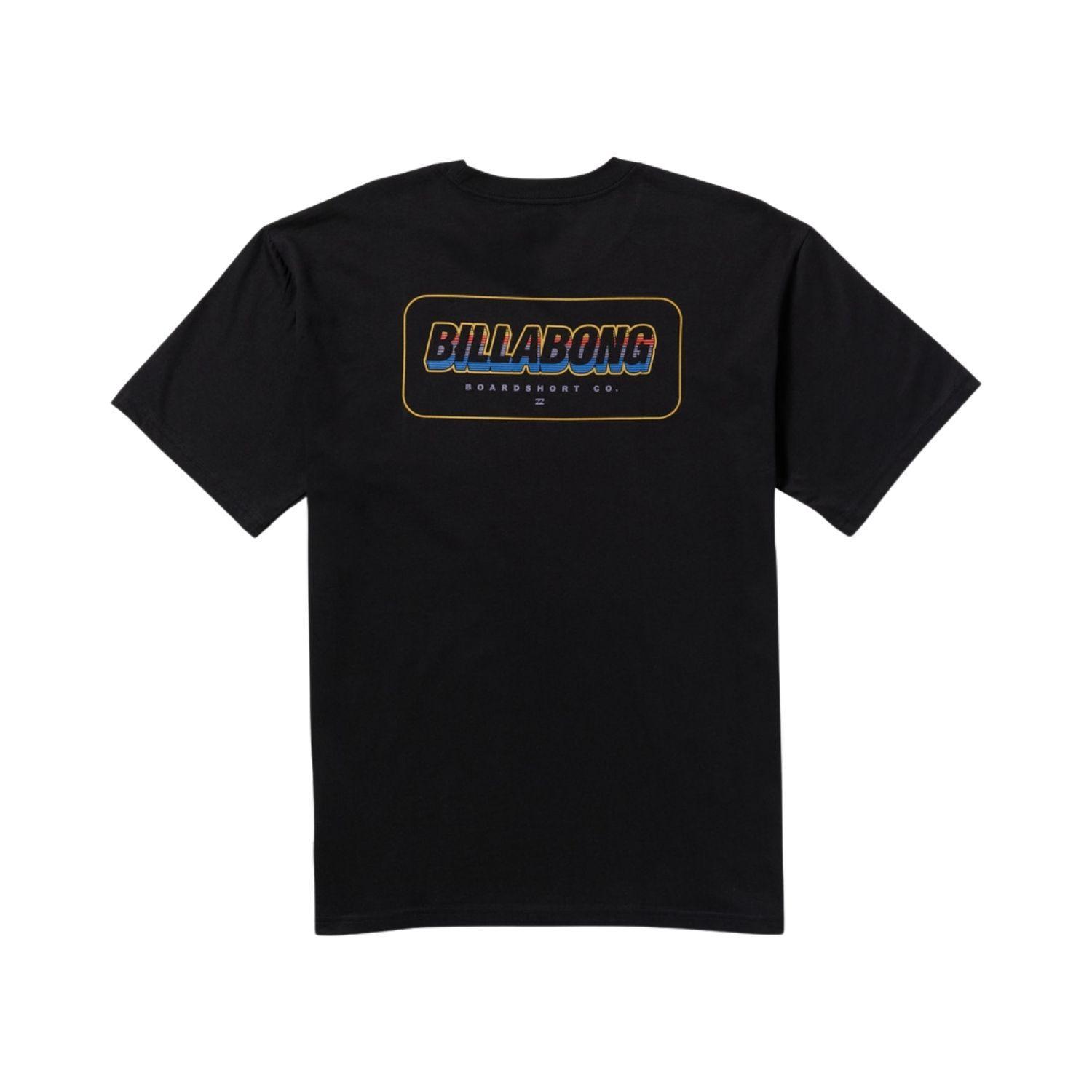Billabong Walled Regular Erkek Siyah Tişört