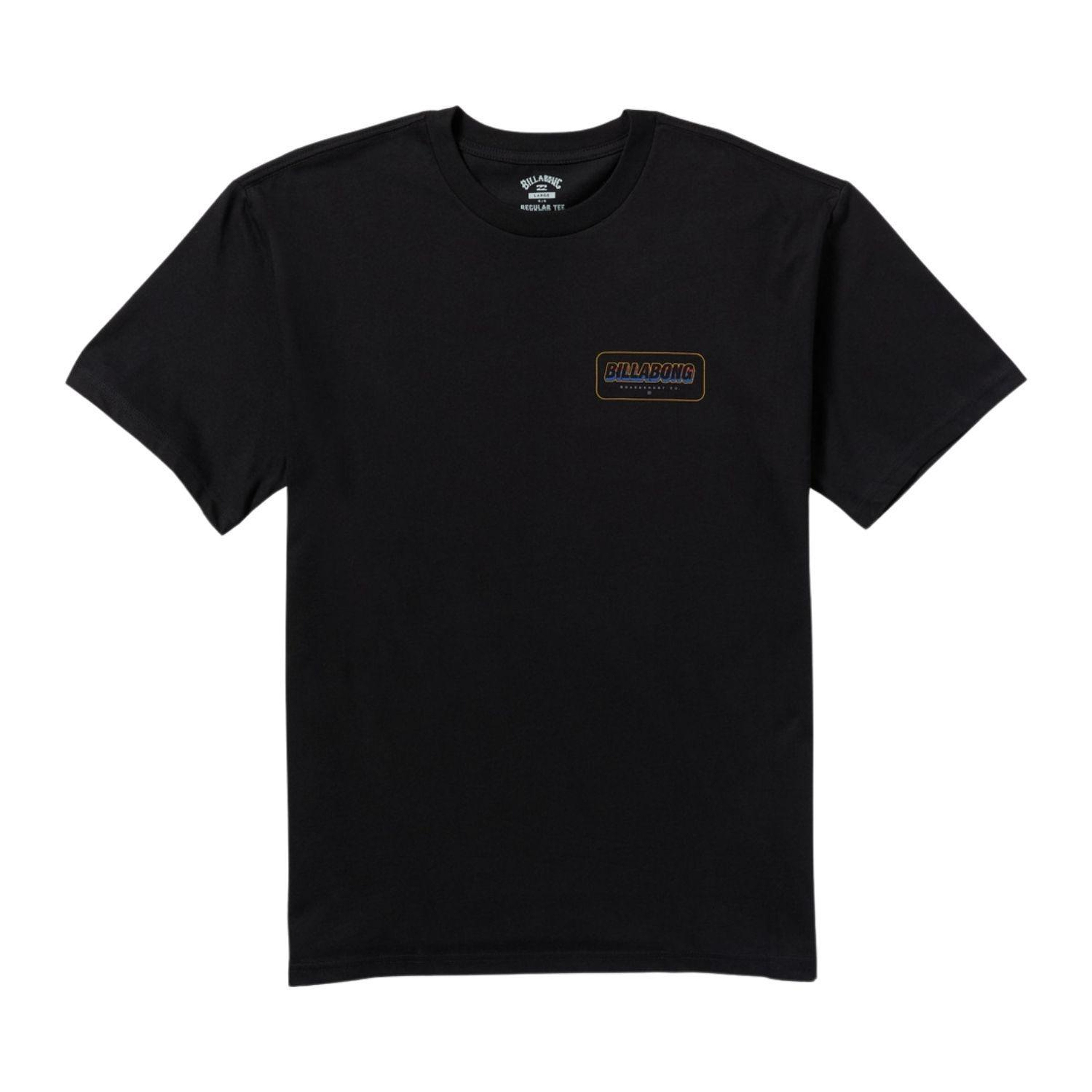 Billabong Walled Regular Erkek Siyah Tişört
