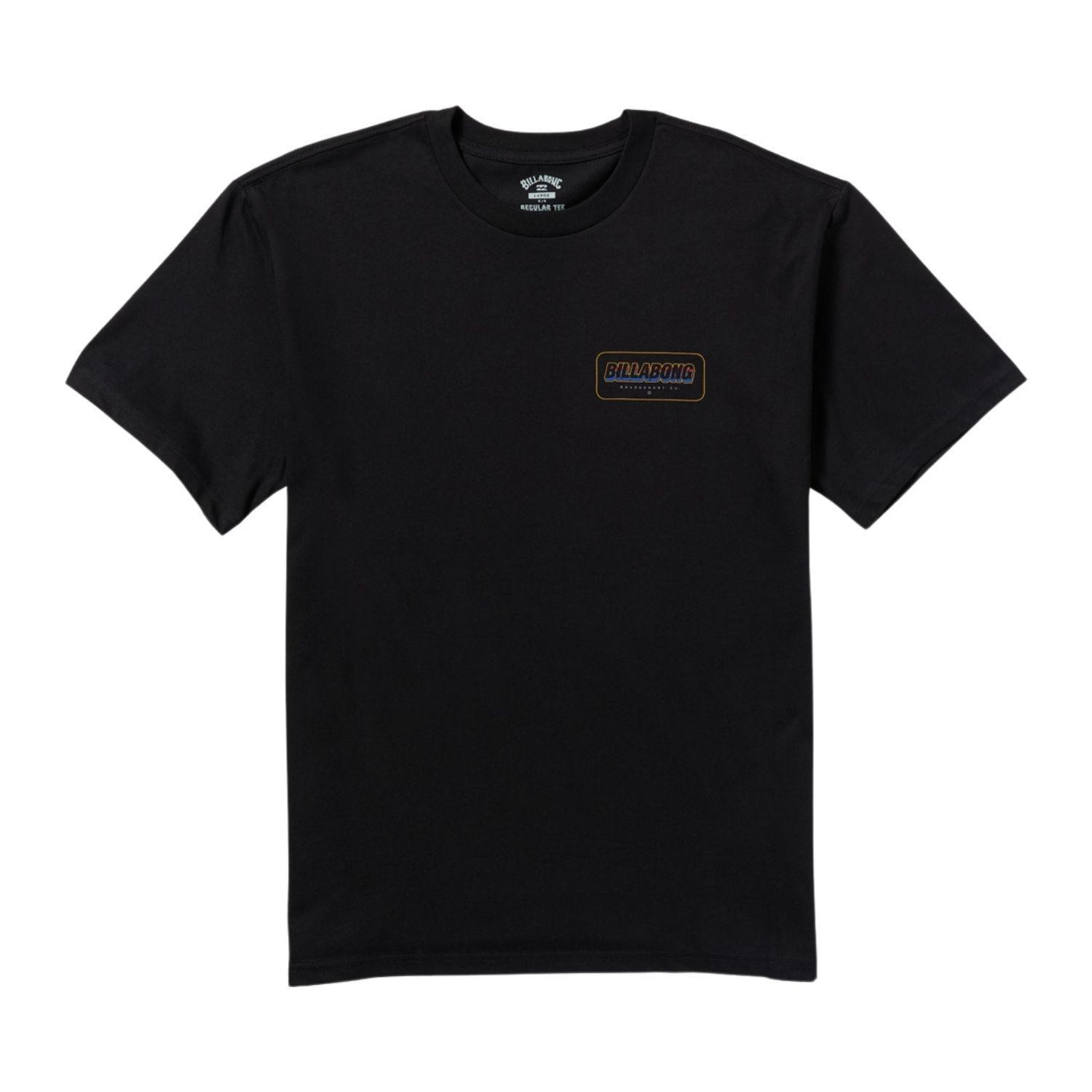 Billabong Walled Regular Erkek Siyah Tişört