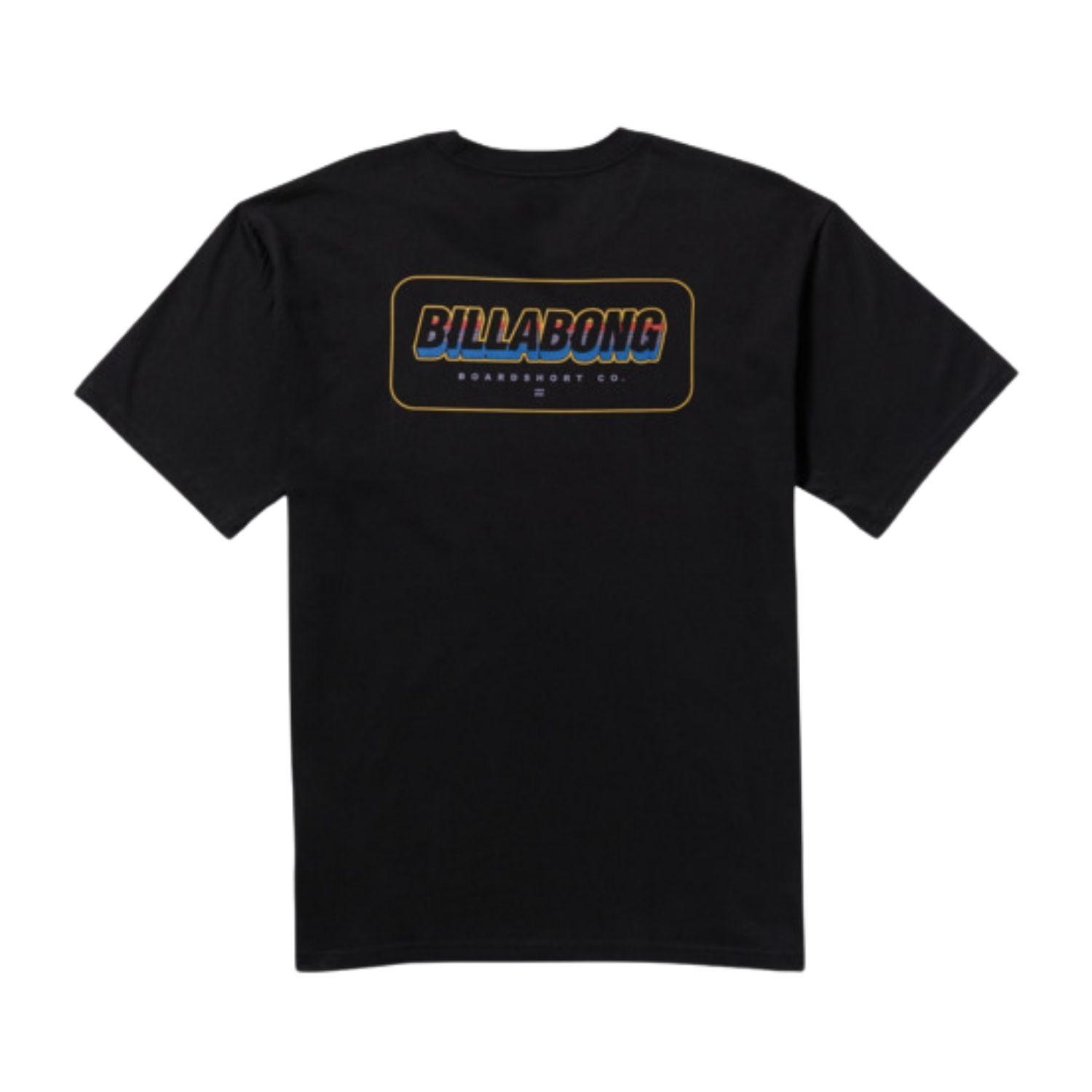 Billabong Walled Regular Erkek Siyah Tişört